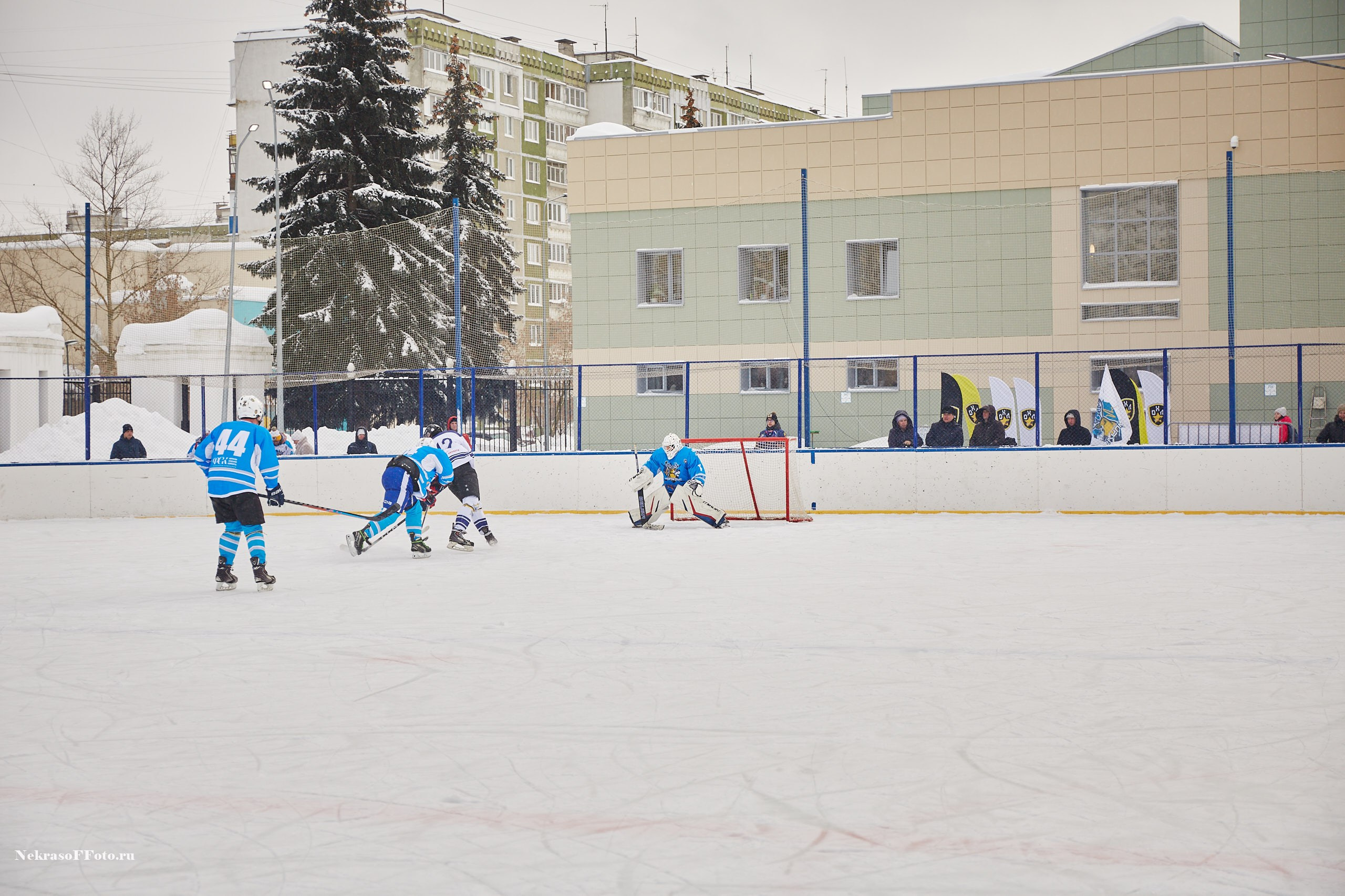 Турнир по хоккею «Русская классика» в рамках Офицерской хоккейной лиги. Спортивный фотограф Некрасов Денис