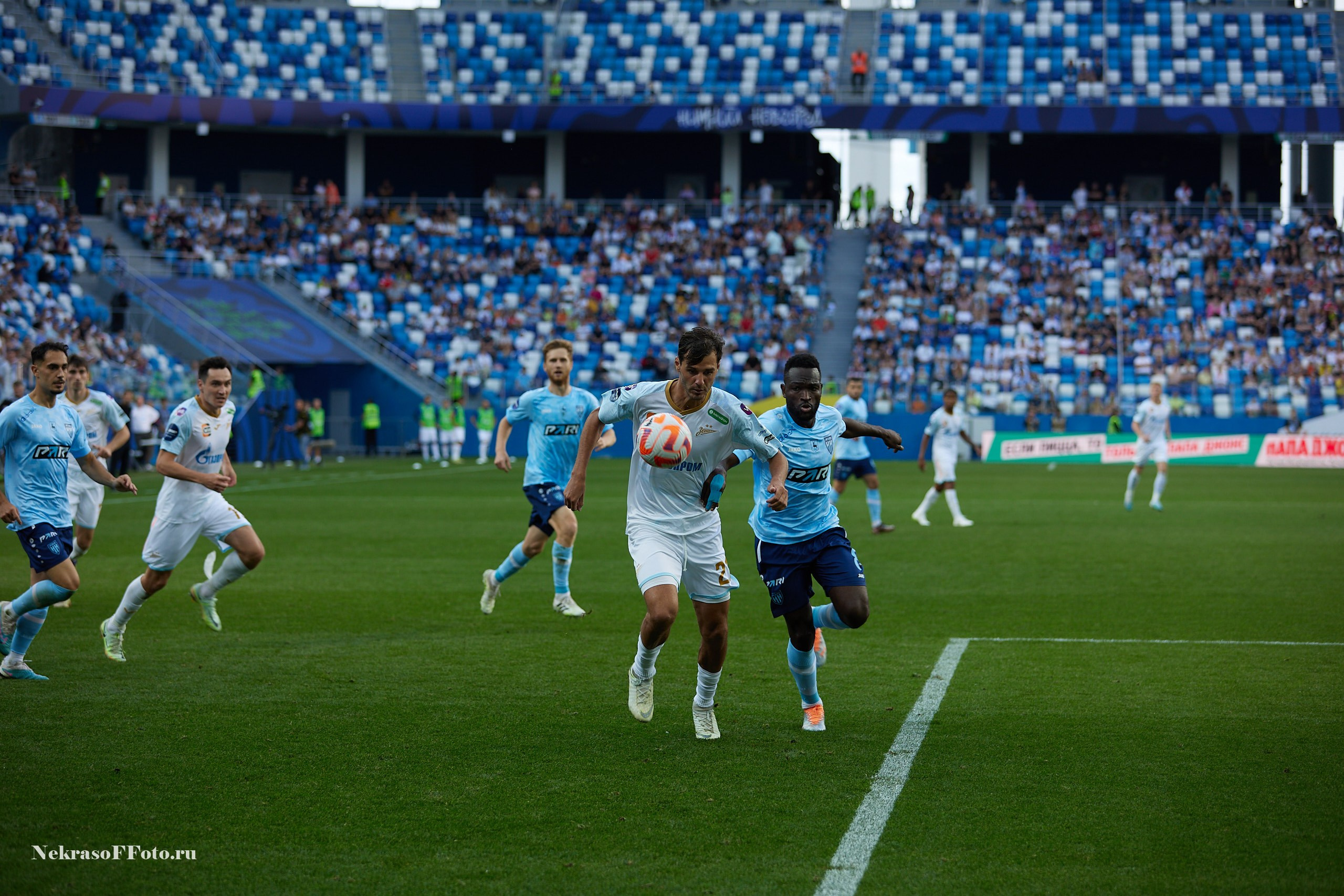 РПЛ ФК Зенит — ФК Пари НН. Спортивный фотограф Некрасов Денис
