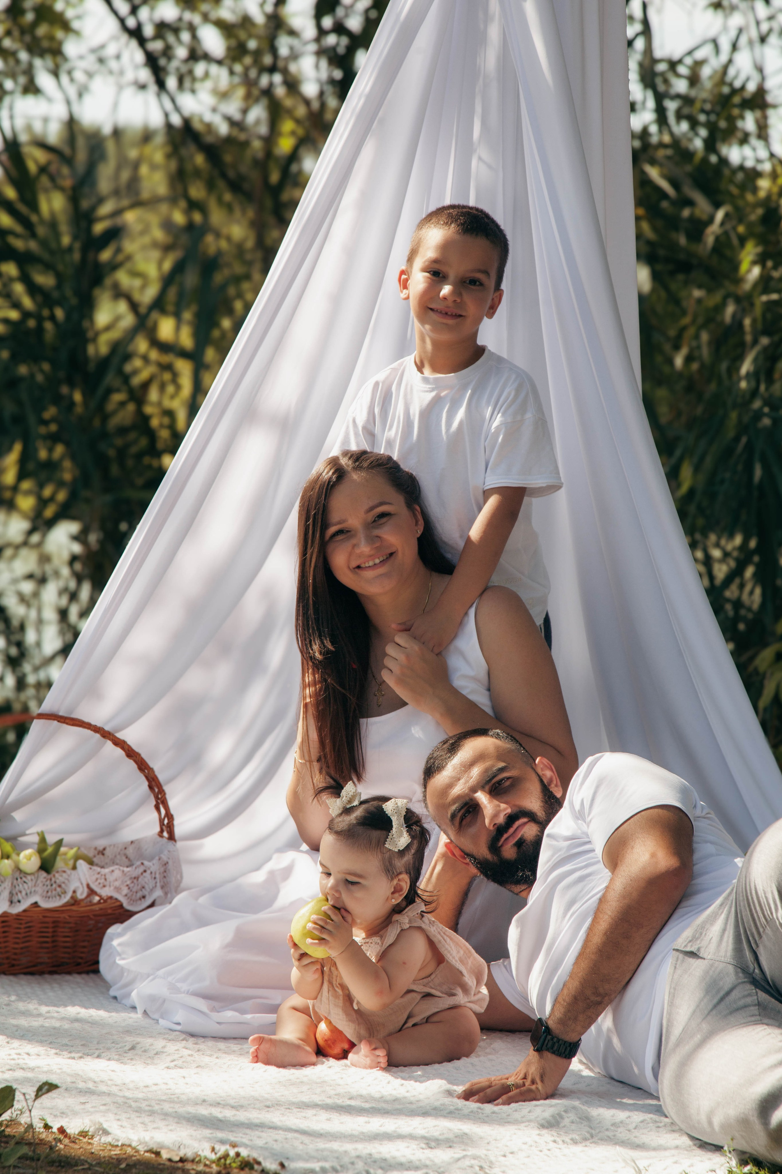 Семейный пикник. Семейный и детский фотограф Ксения Батищева
