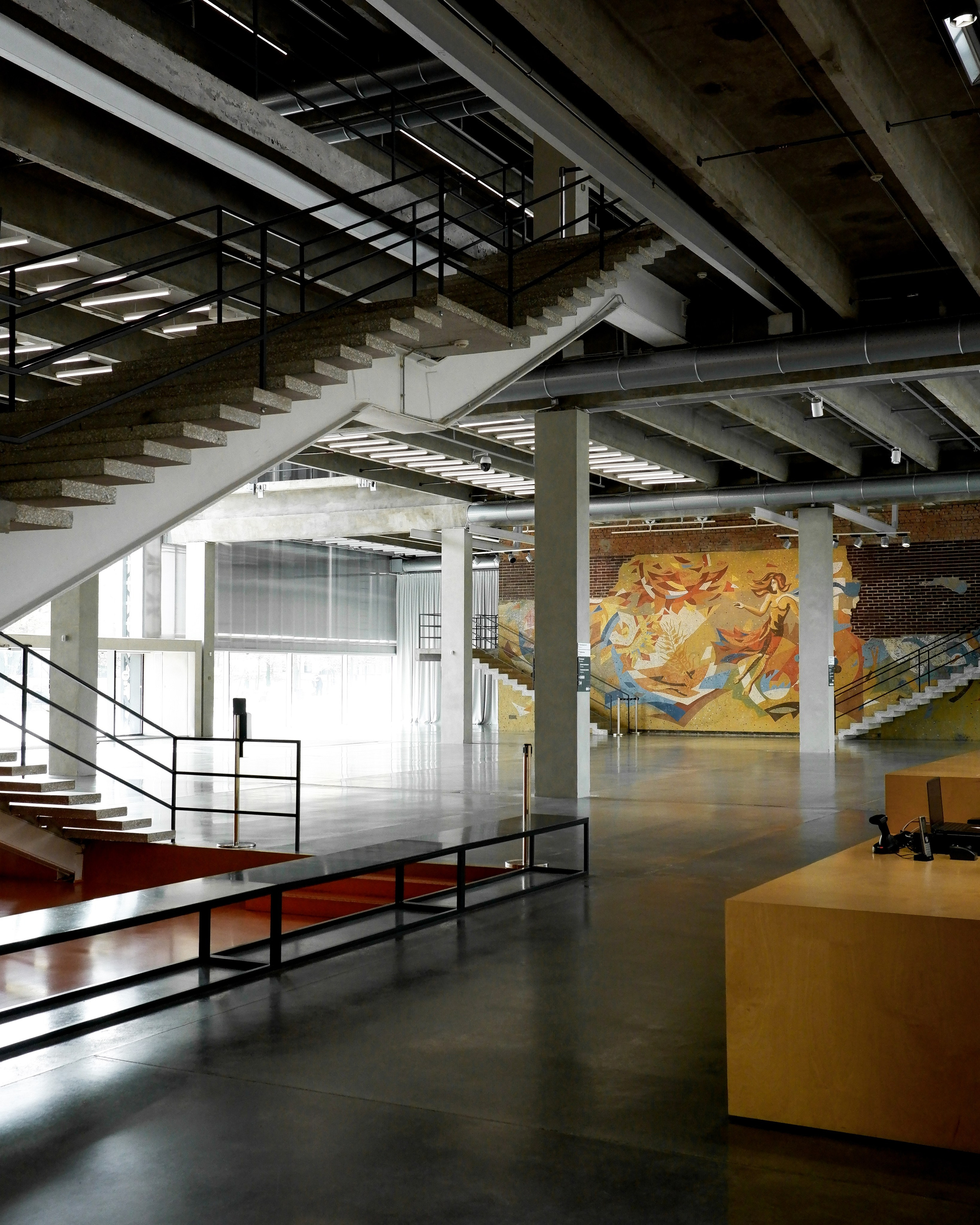 Музей современного искусства «Гараж». Михаил Мулач | Архитектурный фотограф