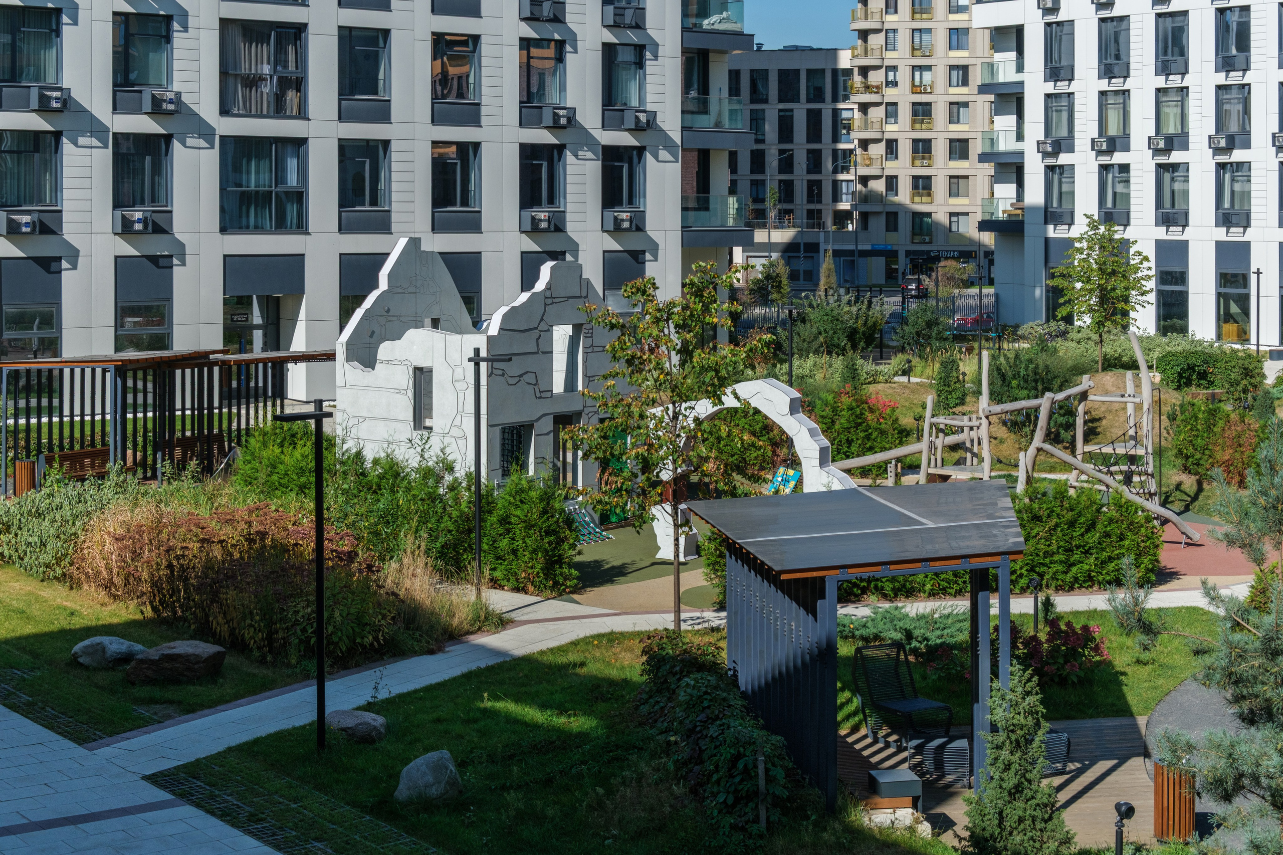 Жилой комплекс Nagatino i-Land | Бюро А4 | 2025. Михаил Мулач | Архитектурный фотограф