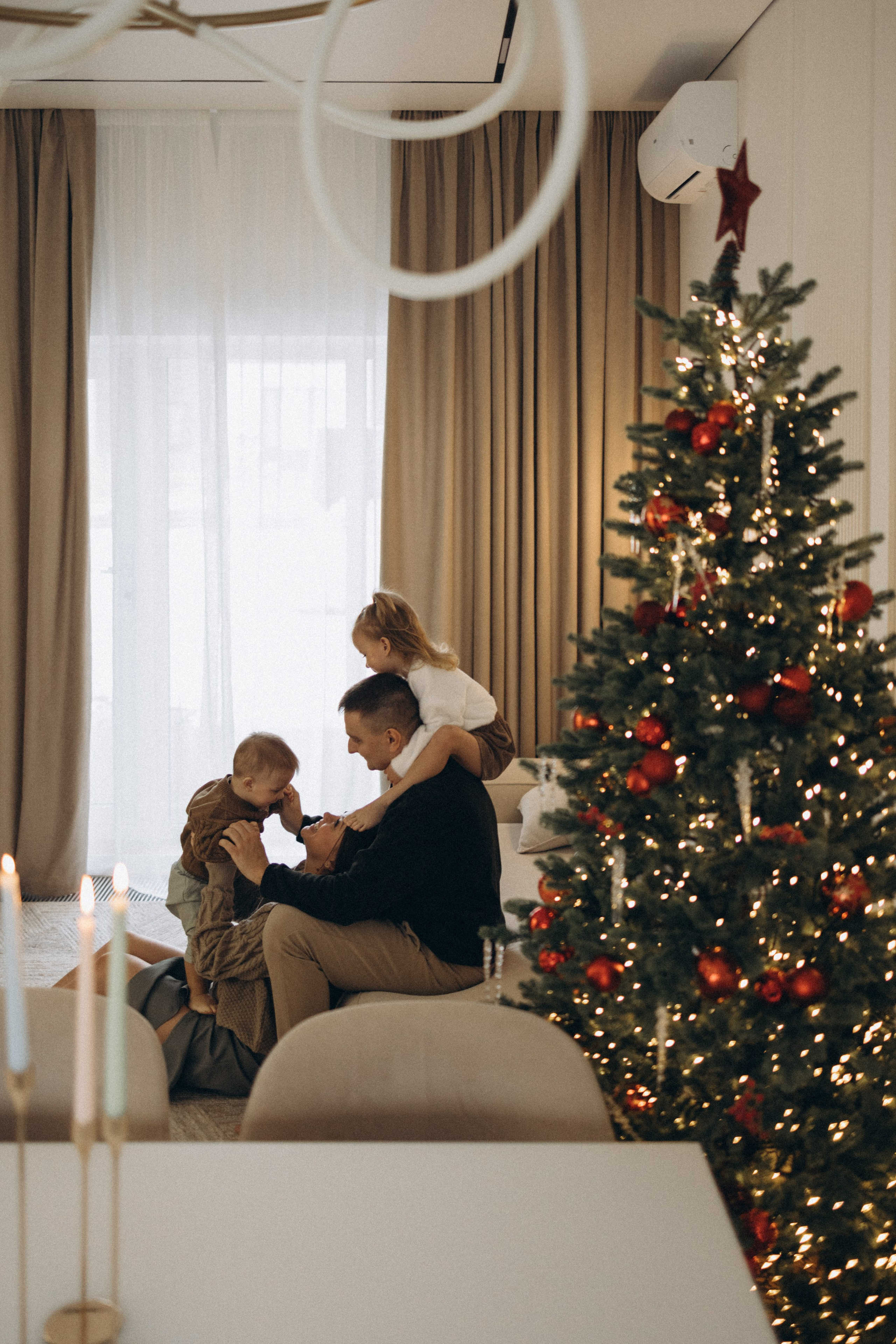 Новый года дома. Семейный и детский фотограф в Тюмени Вика Алленова