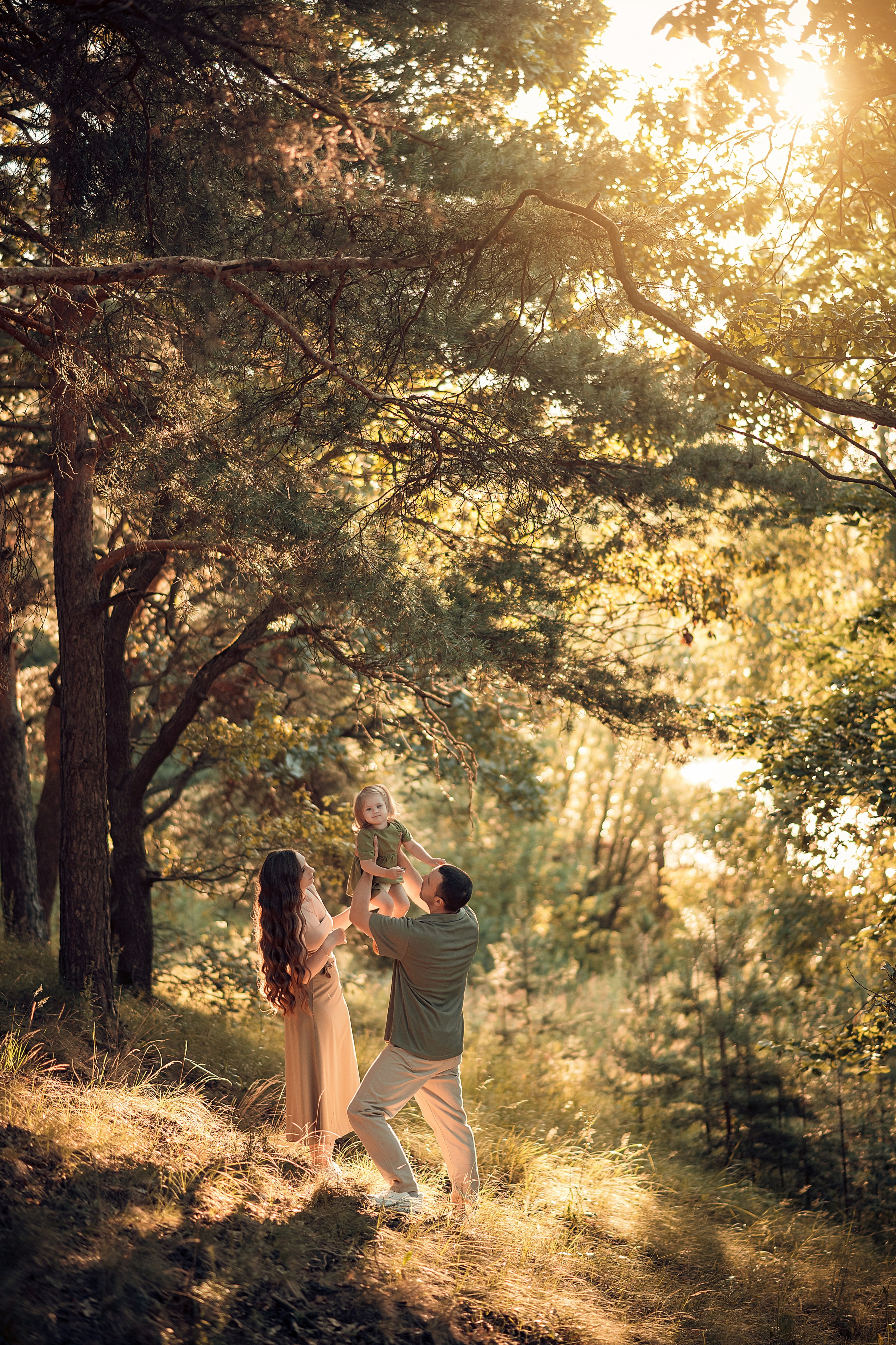 Солнечный лес. Свадебный, семейный и детский фотограф в Москве и области