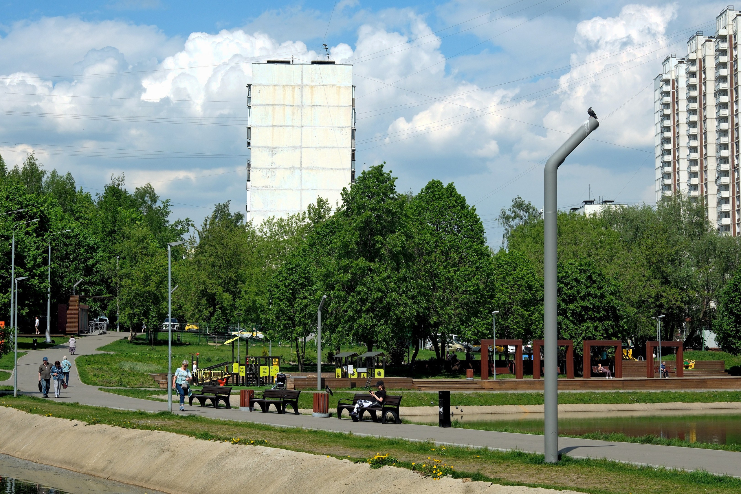 Кировоградские каскадные пруды 2024. Улица, люди, жизнь…