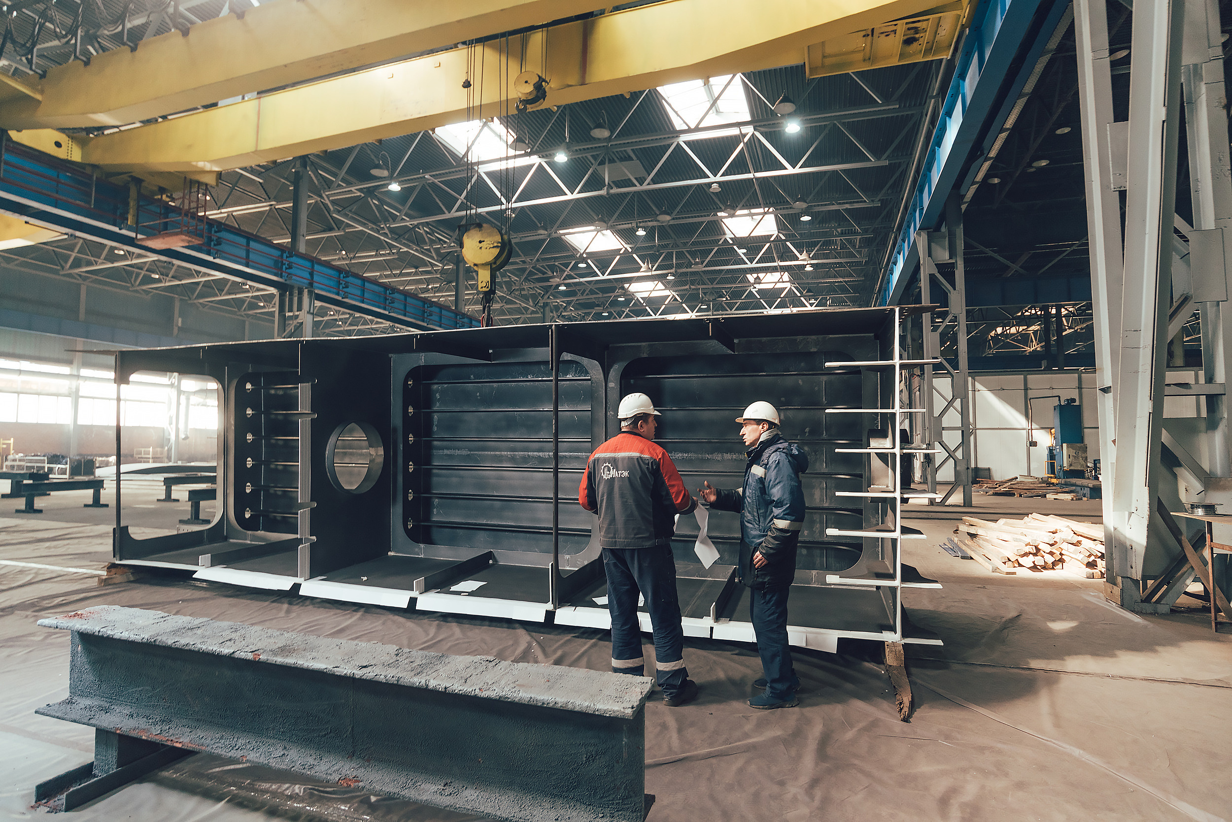 Промышленная съёмка для НАТЭК ЮжМост. Промышленный фотограф в Ростовской области Владимир Яковенко