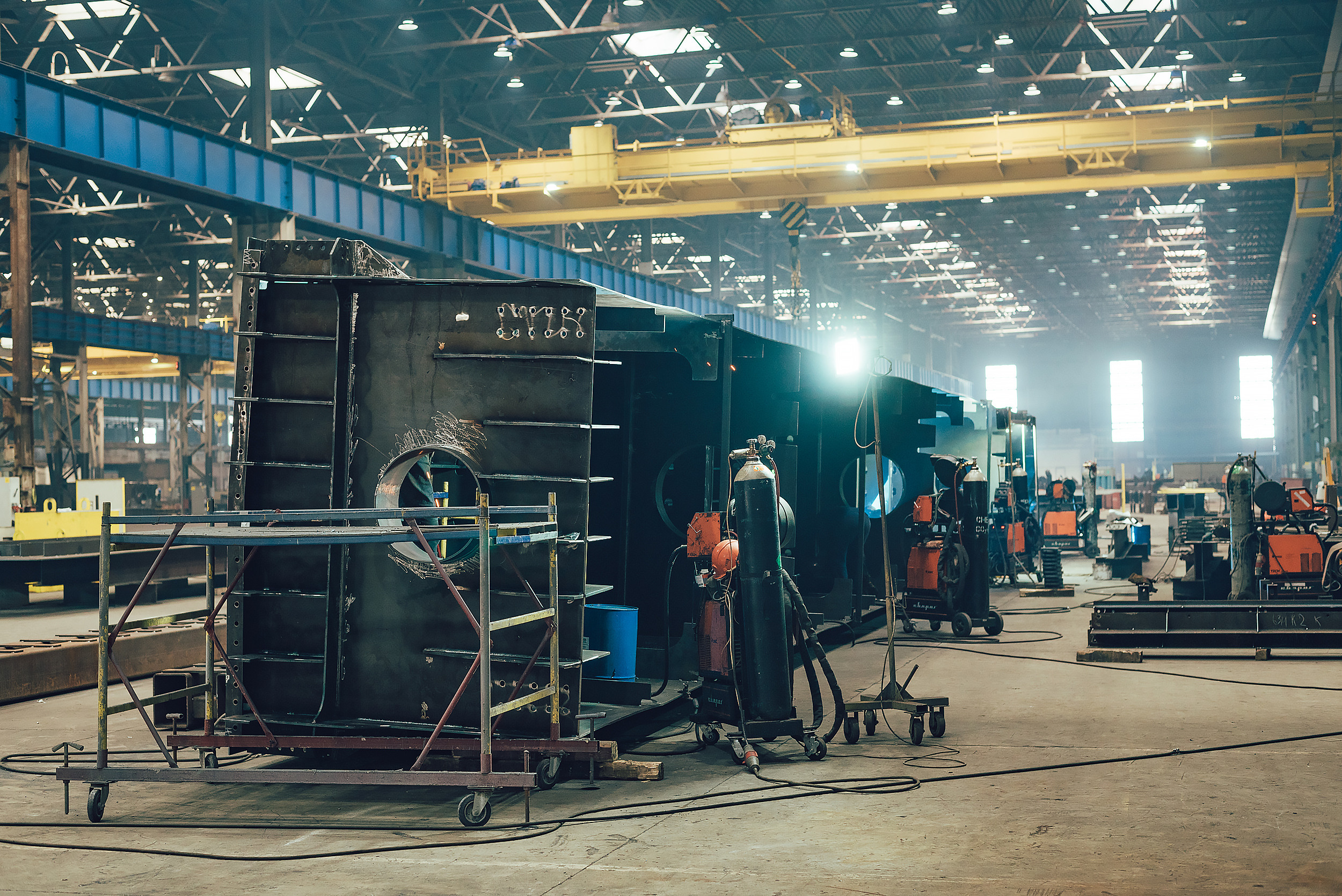 Промышленная съёмка для НАТЭК ЮжМост. Промышленный фотограф в Ростовской области Владимир Яковенко