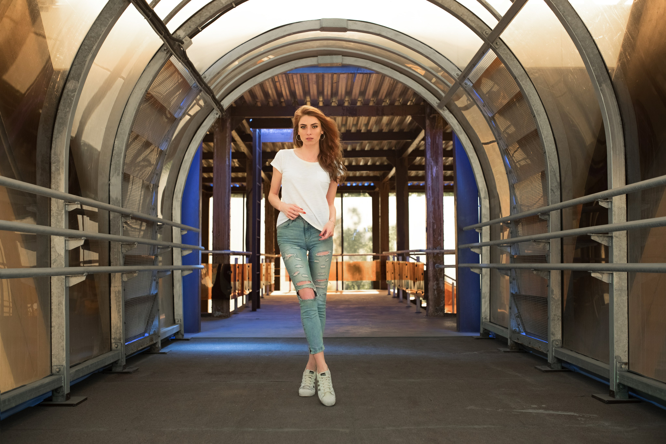 Съемка на берегу реки в поселке Рыбачий с Надеждой для «себя»