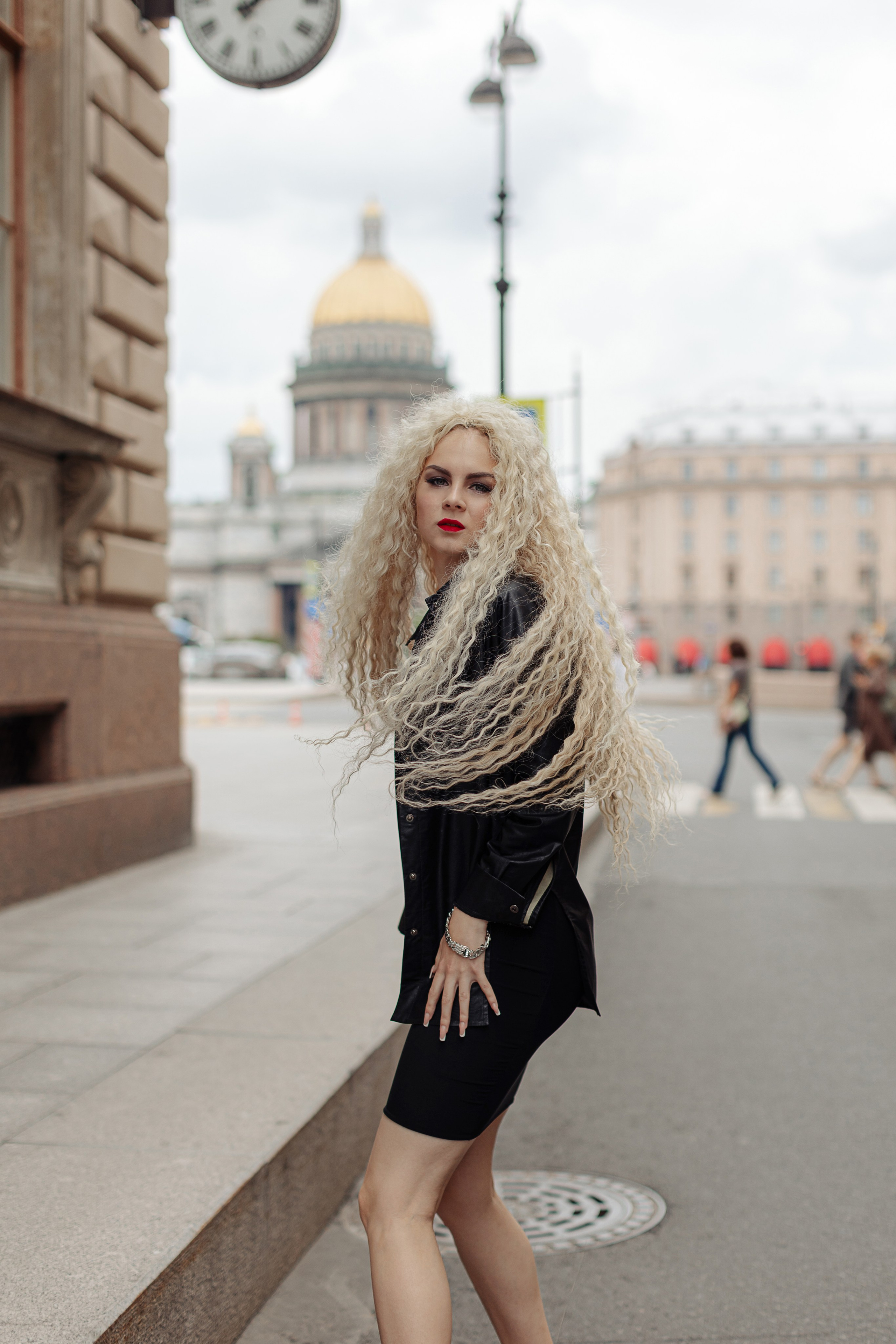 Фотосъемка в центре СПб классический городской портрет