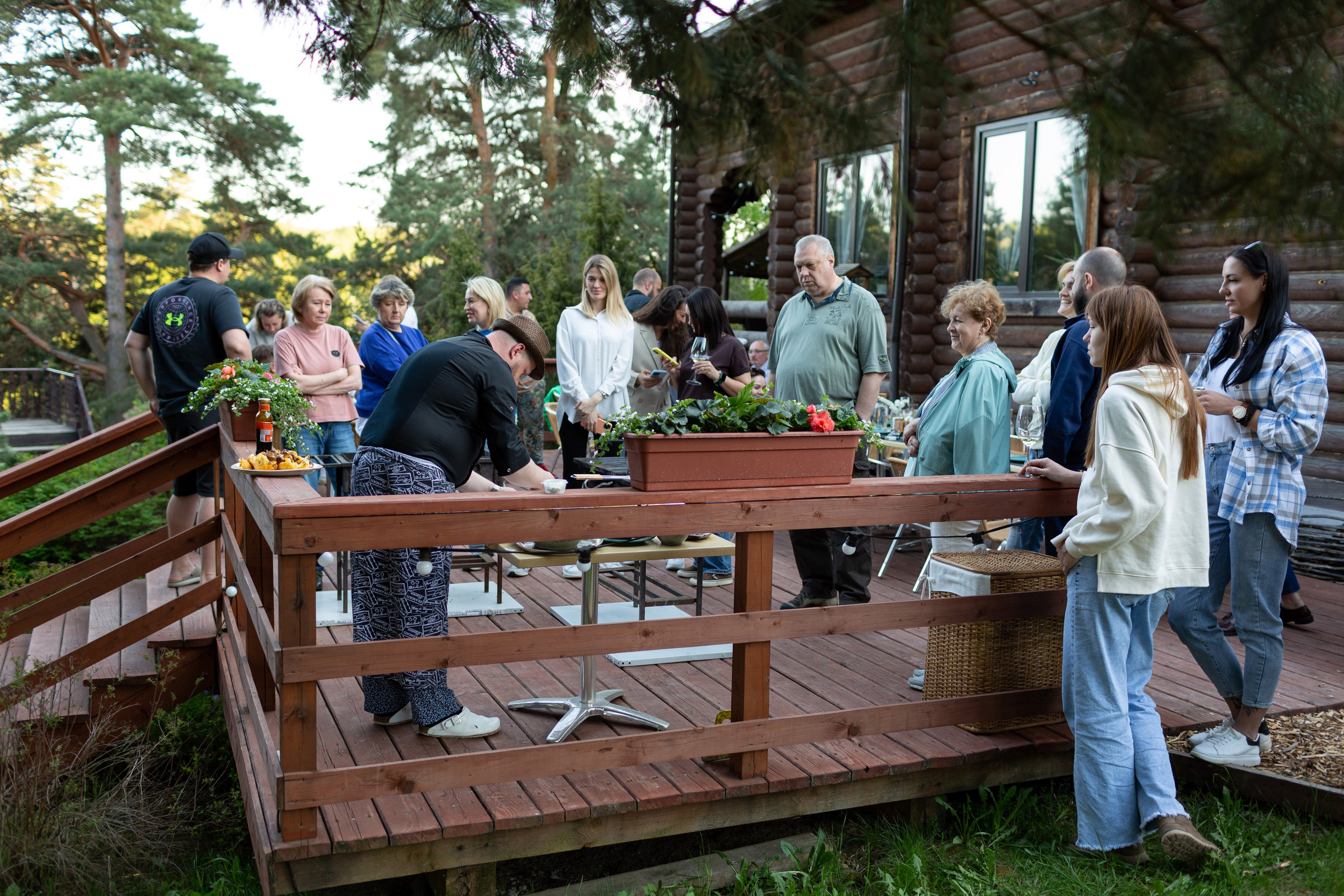 Открытие летнего сезона в ресторане БЕРЛОГА (13 мая 2023 г.). Фотограф Наталья Угрюмова, г. Москва