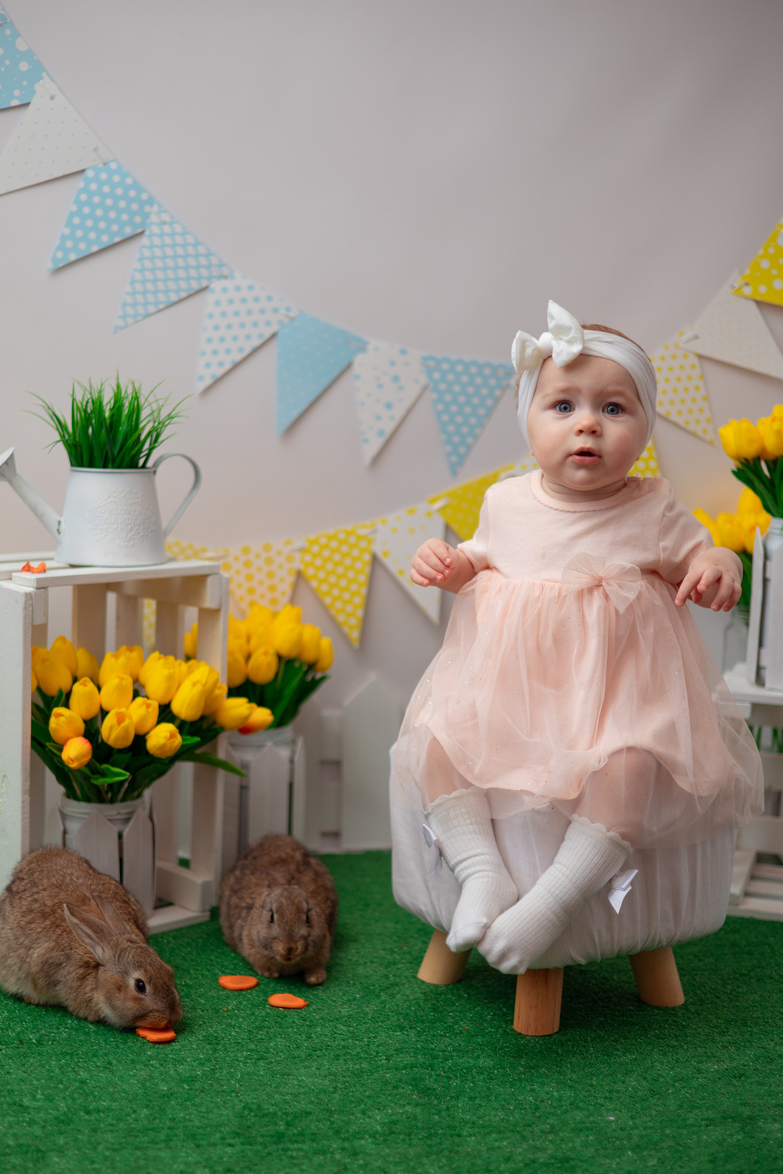 Злата кролики. Семейный и детский фотограф в Михайловке Татьяна Лестьева