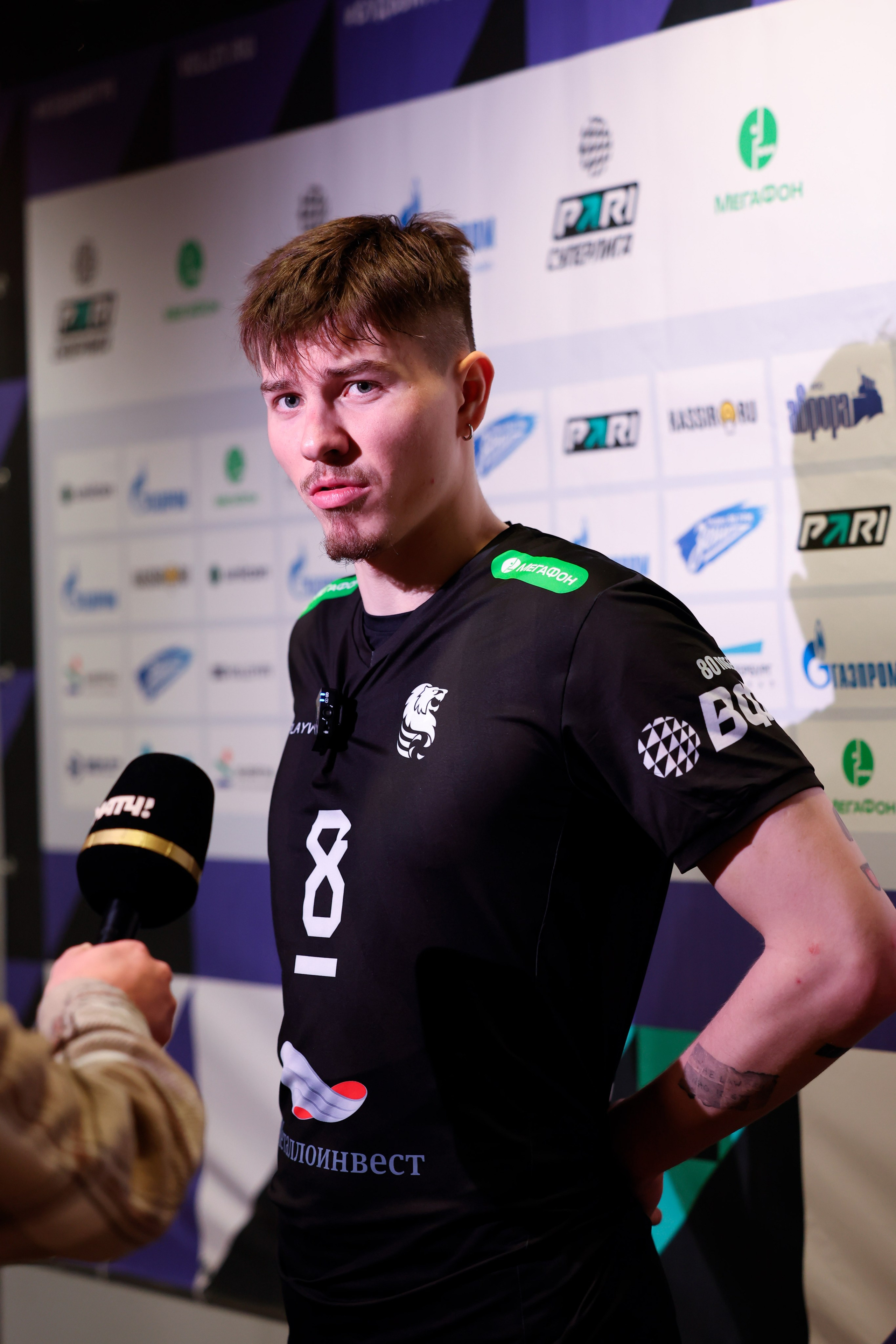 ВК Зенит — ВК Белогорье 08.04.2025. Спортивный и репортажный фотограф Антон Тереханов