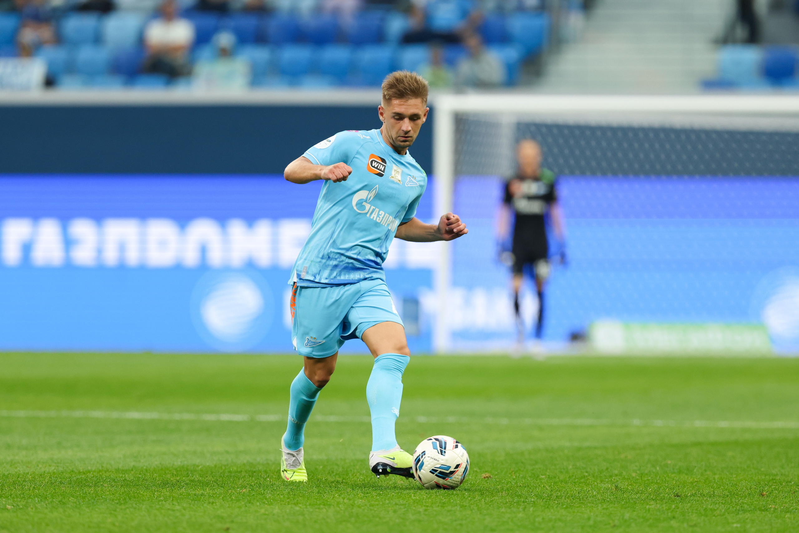 ФК «Зенит» — ФК «Динамо» Махачкала 23.08.2025. Спортивный и репортажный фотограф Антон Тереханов