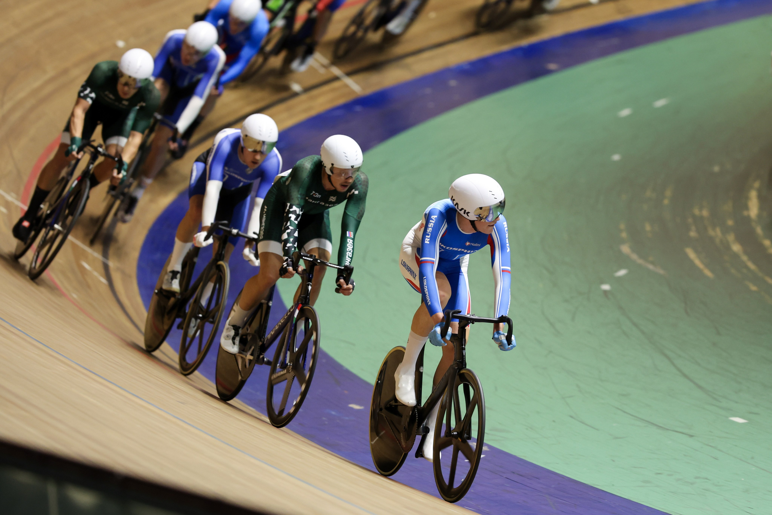 Чемпионат России по велосипедному спорту на треке (первый блок) 6-11.01.2025. Спортивный и репортажный фотограф Антон Тереханов