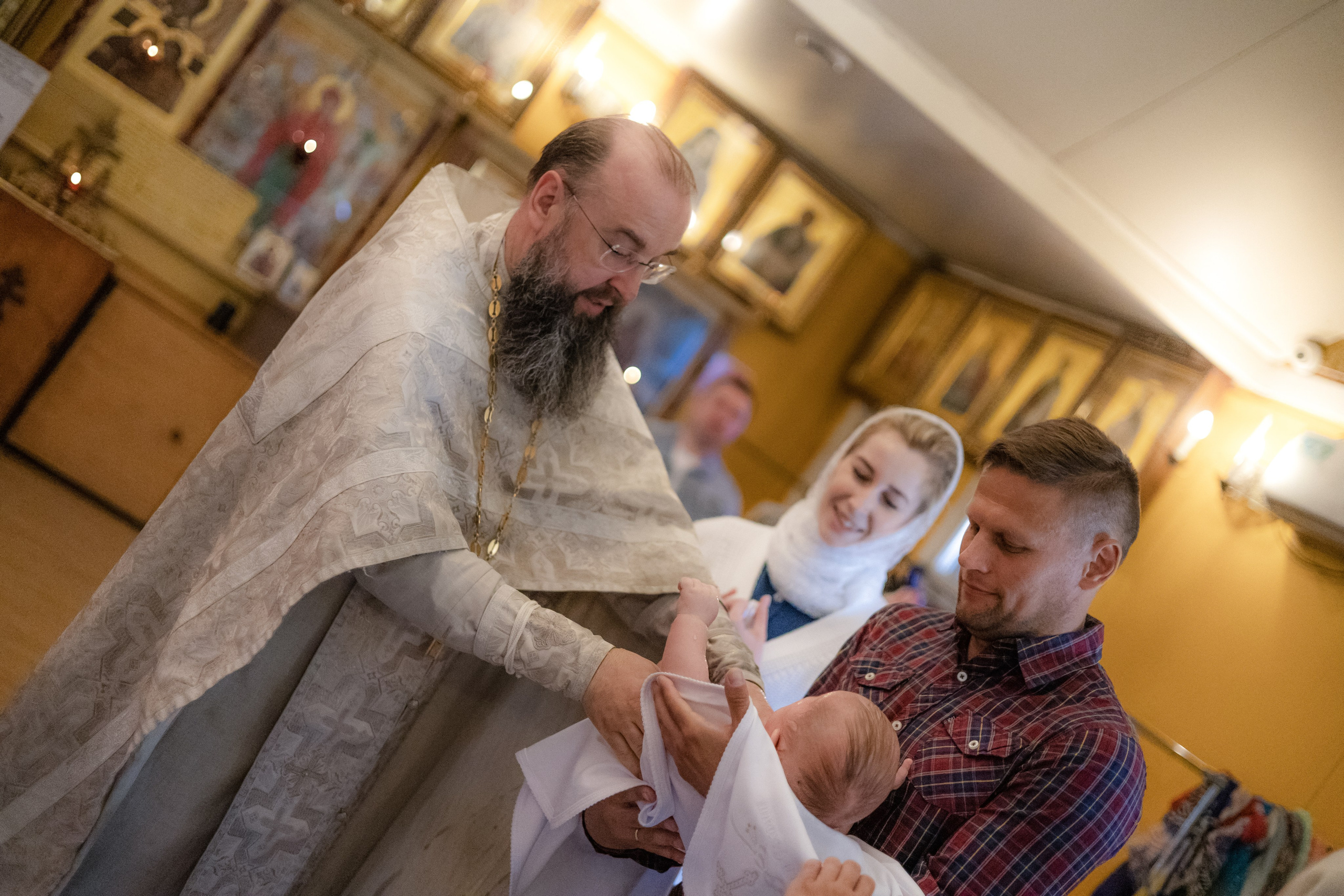 Крещение Игоря «Храм в честь св. Георгия Победоносца». Детский и семейный фотограф Евгения Вахнеева Москва Зеленоград