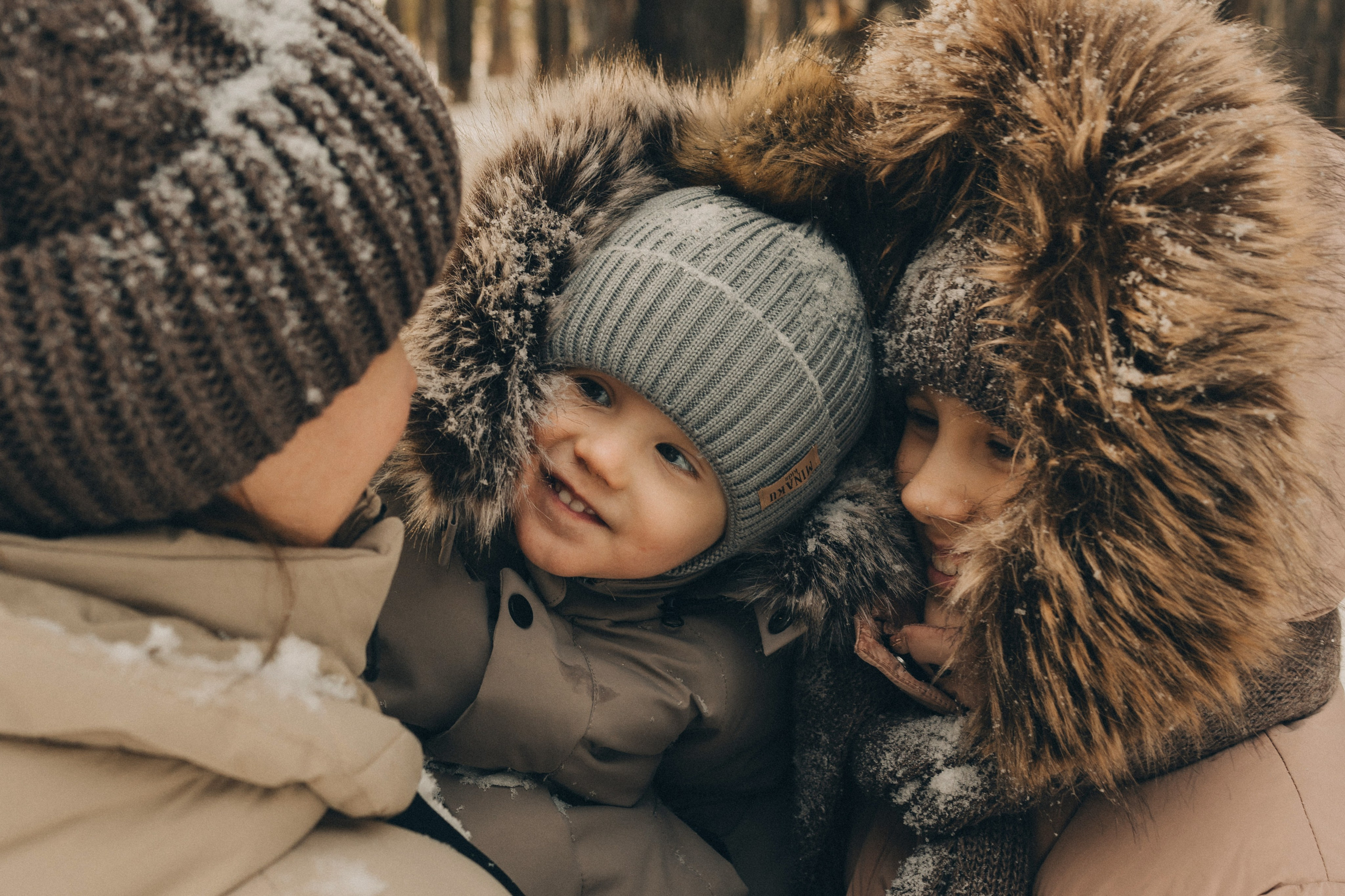 Зима. Креативный фотограф в городе Тюмень