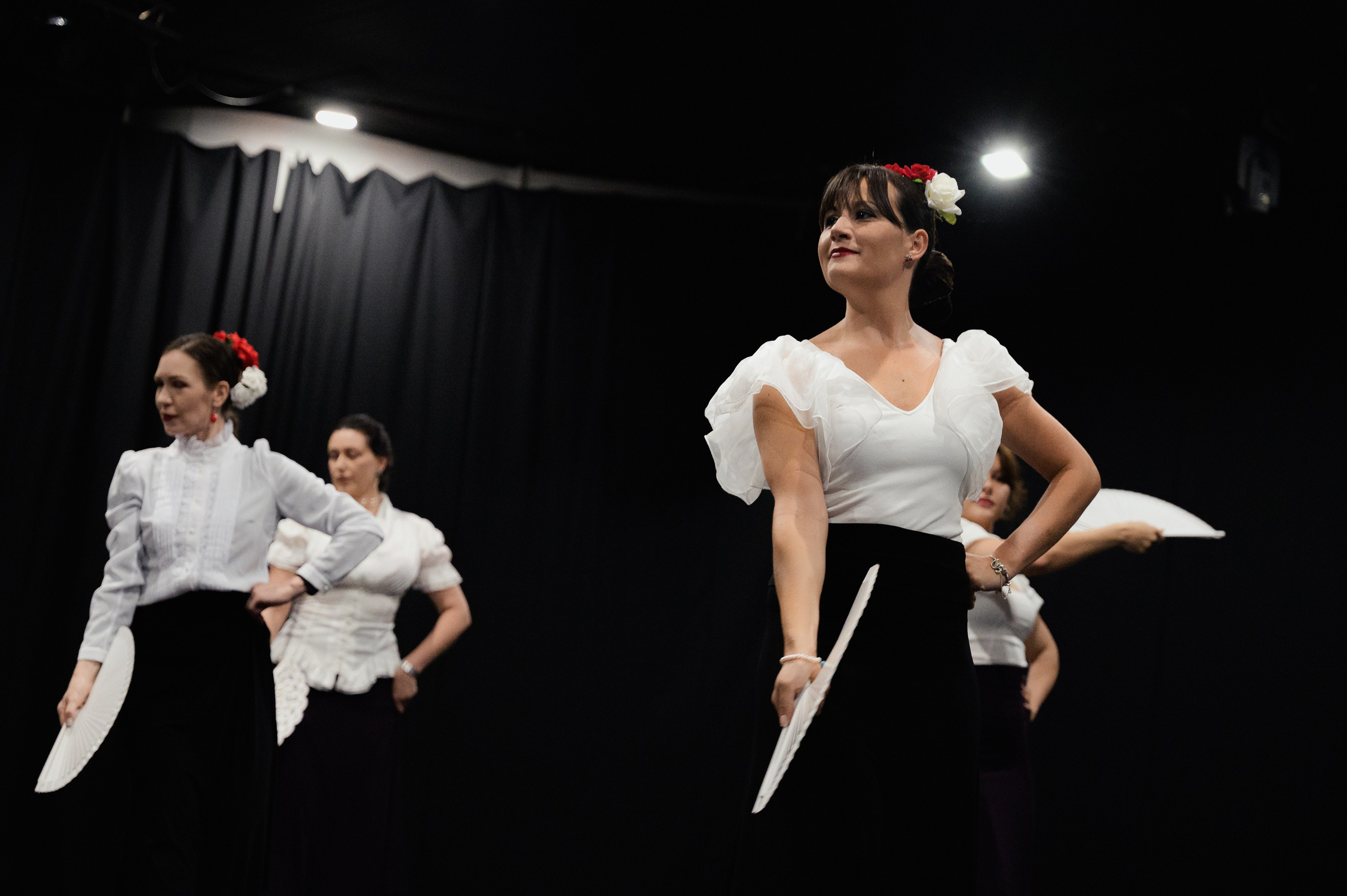 Концерт школы фламенко Los Tacones. Елена Чеснокова спортивный фотограф во Владимире и Белграде