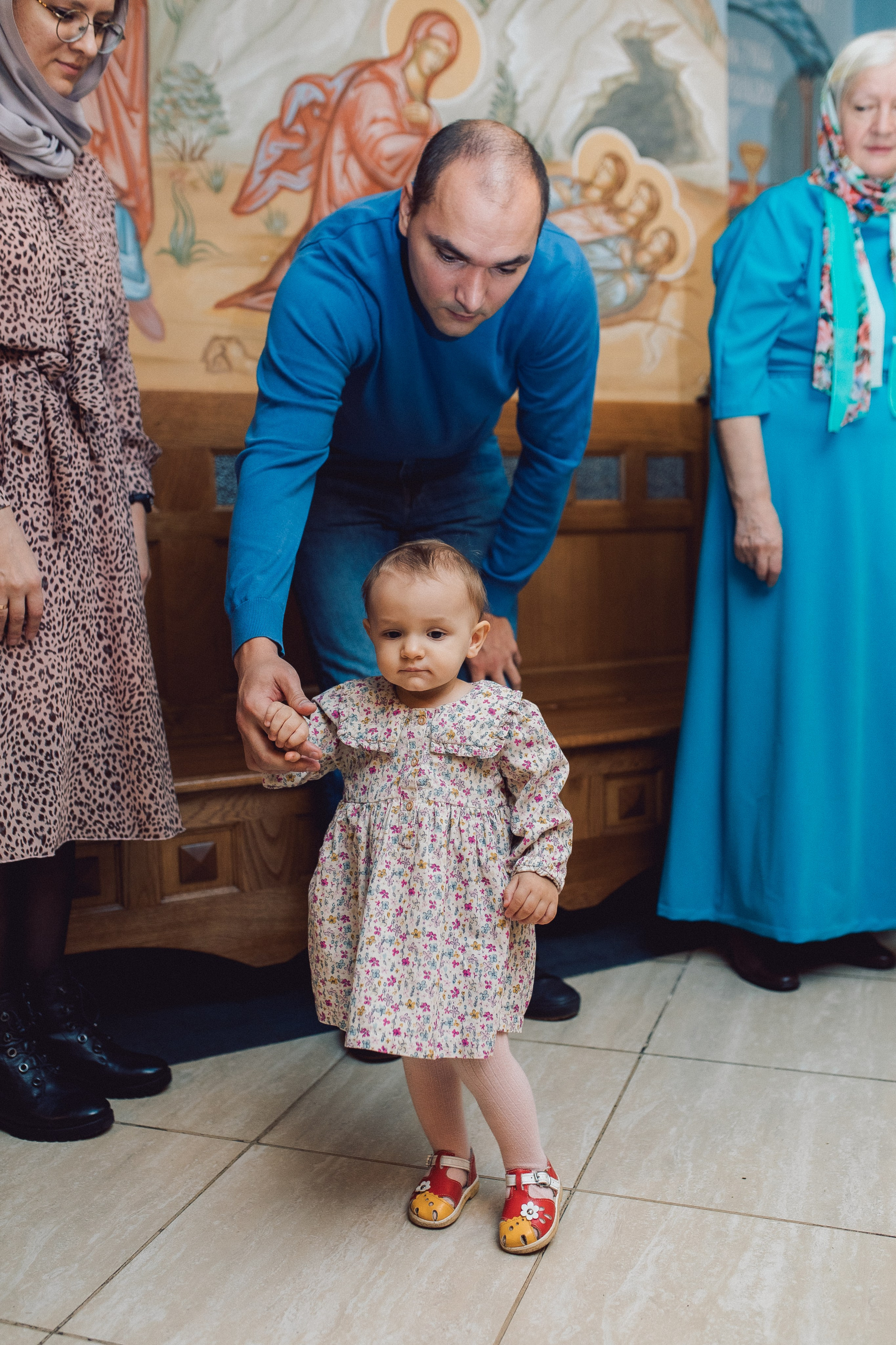 Крещение в Троицком соборе