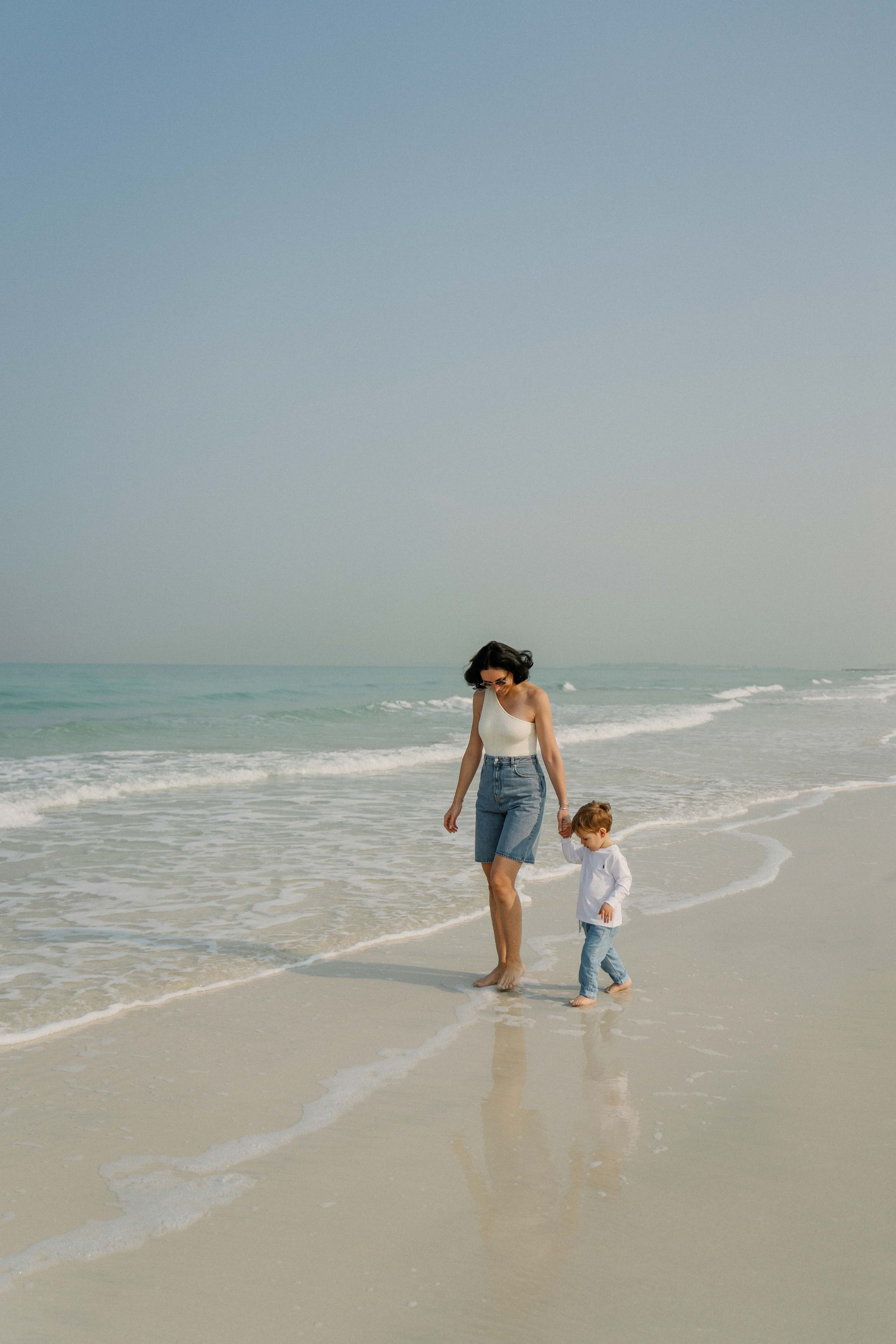 Выходные на море | семейная фотосессия. Фотограф и видеограф в Москве и Абу Даби Мария Кулагина