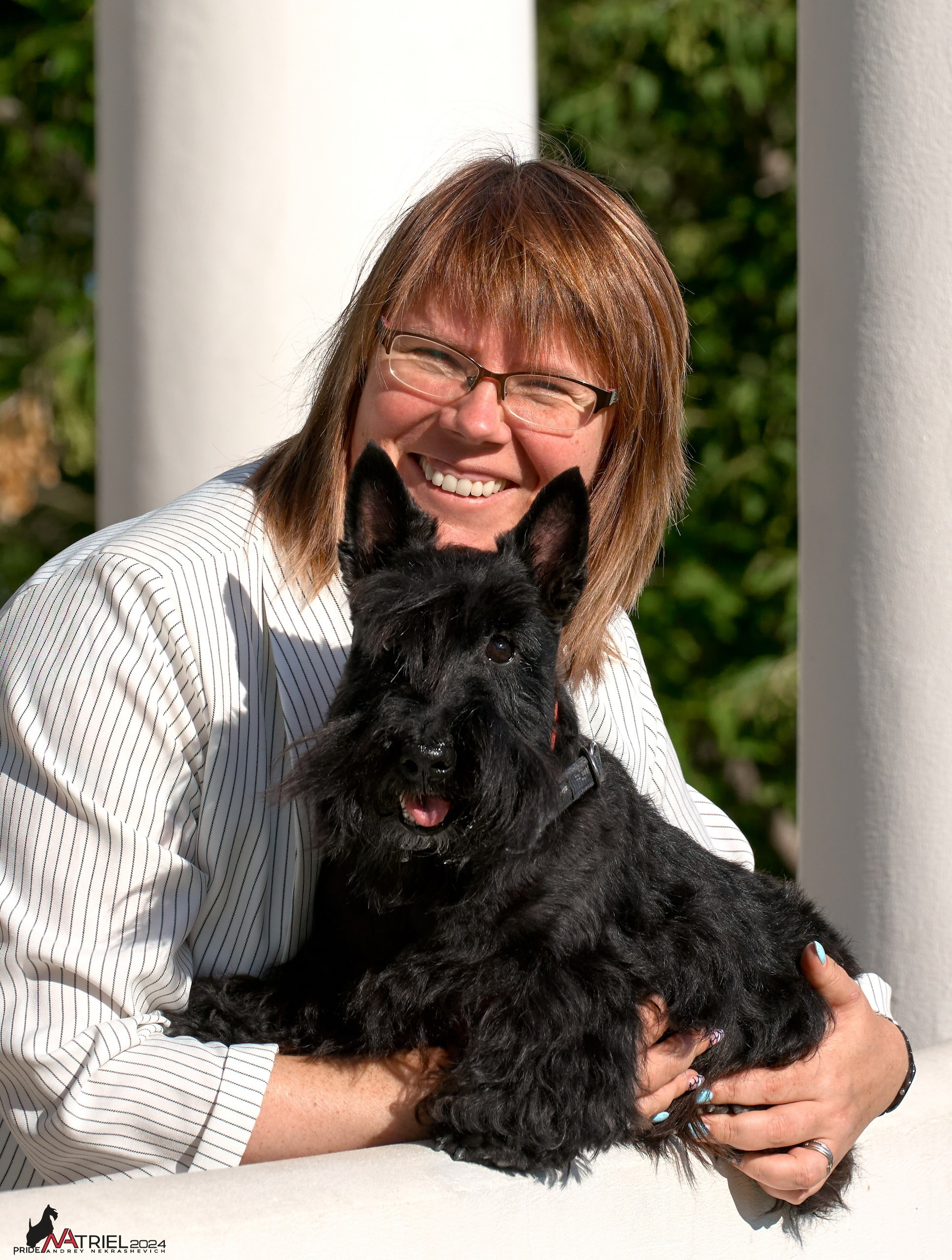 Семейная фотопрогулка с собаками