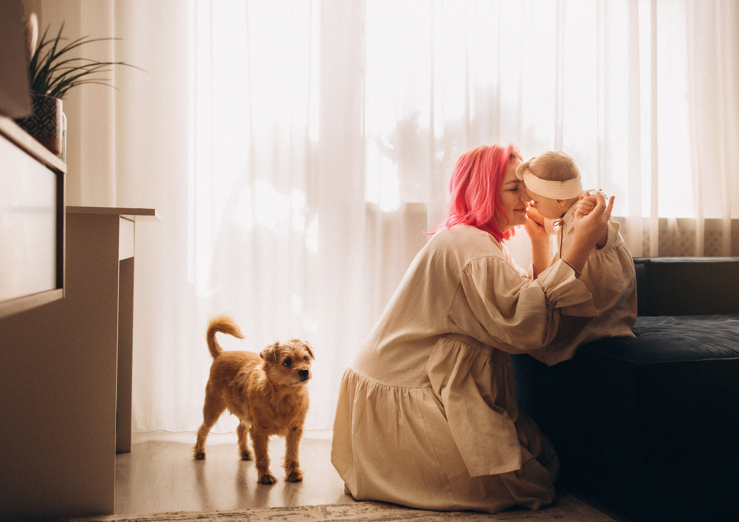 Люда и Оливия. Фотограф Юлия Стрыгина