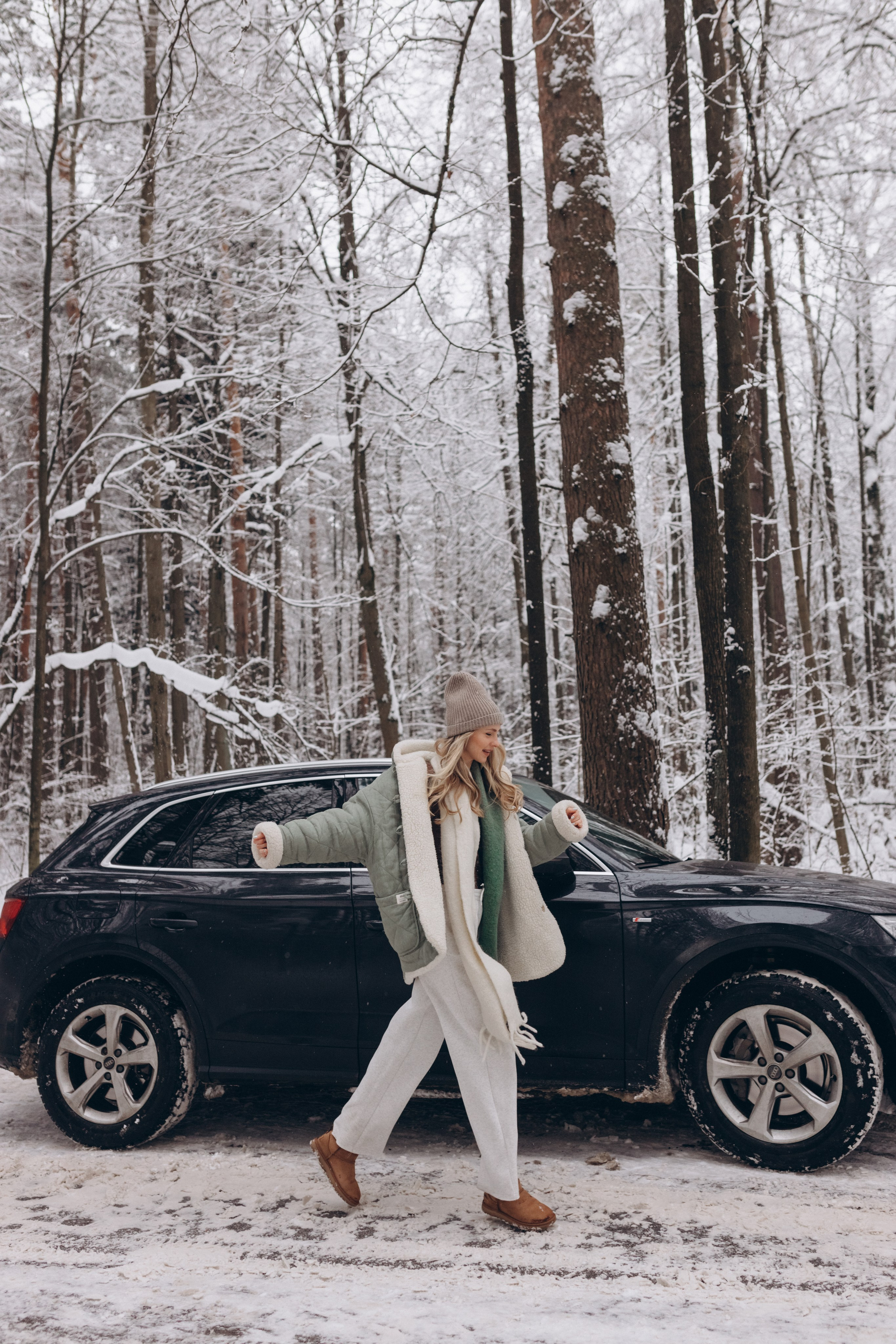 Зима. Лес. Семейный и индивидуальный фотограф в Москве Литинская Екатерина