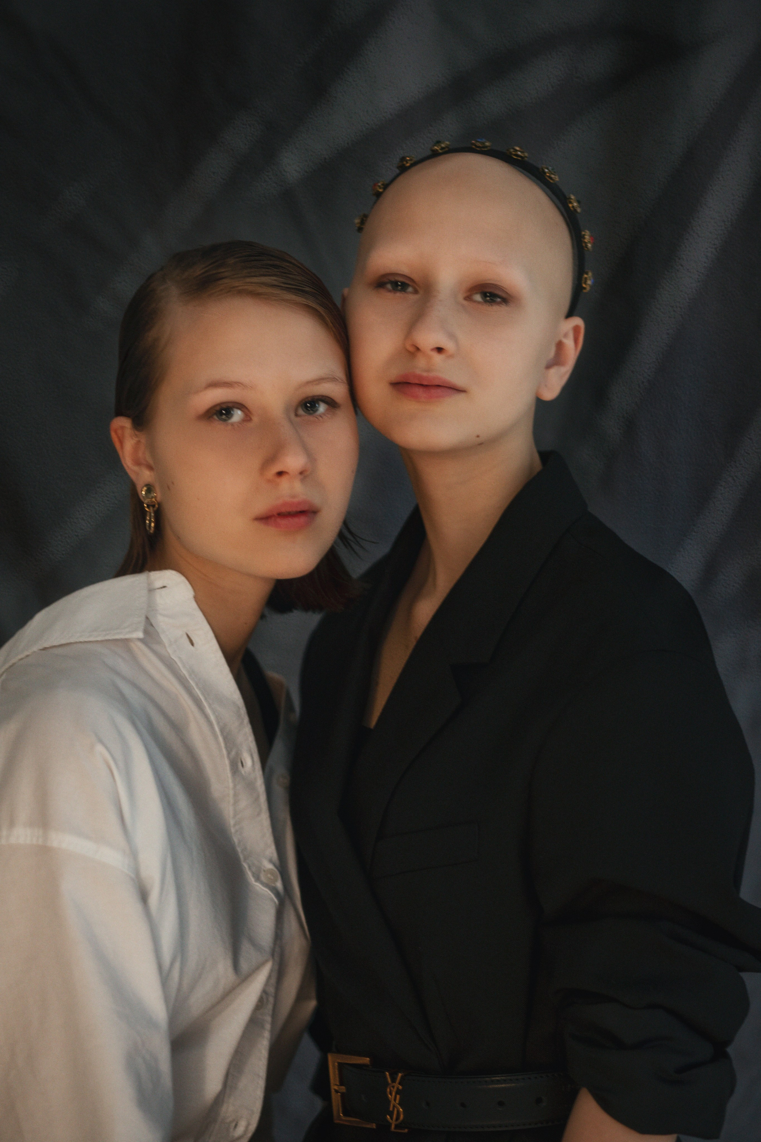 портреты вдвоем в студии