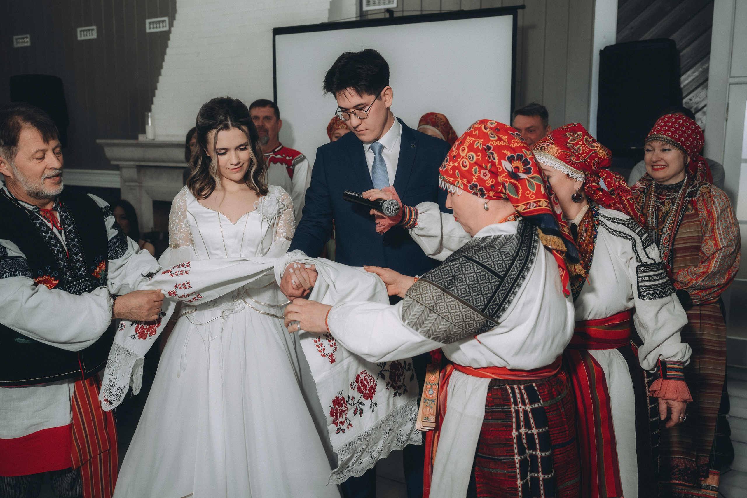 Свадебная серия со съемок банкета