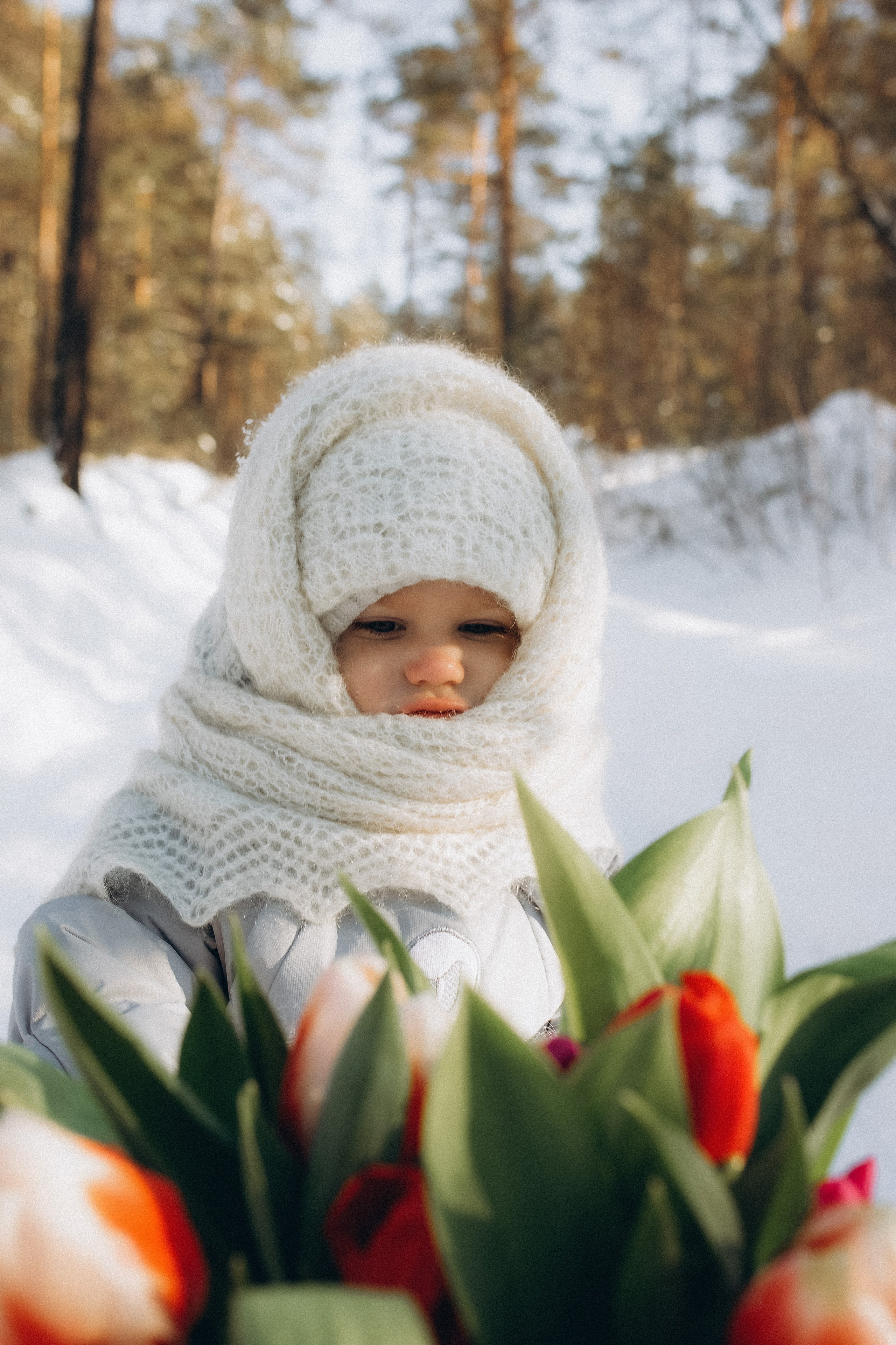 Девочка Зима. Семейный и детский фотограф город Тында Дарья