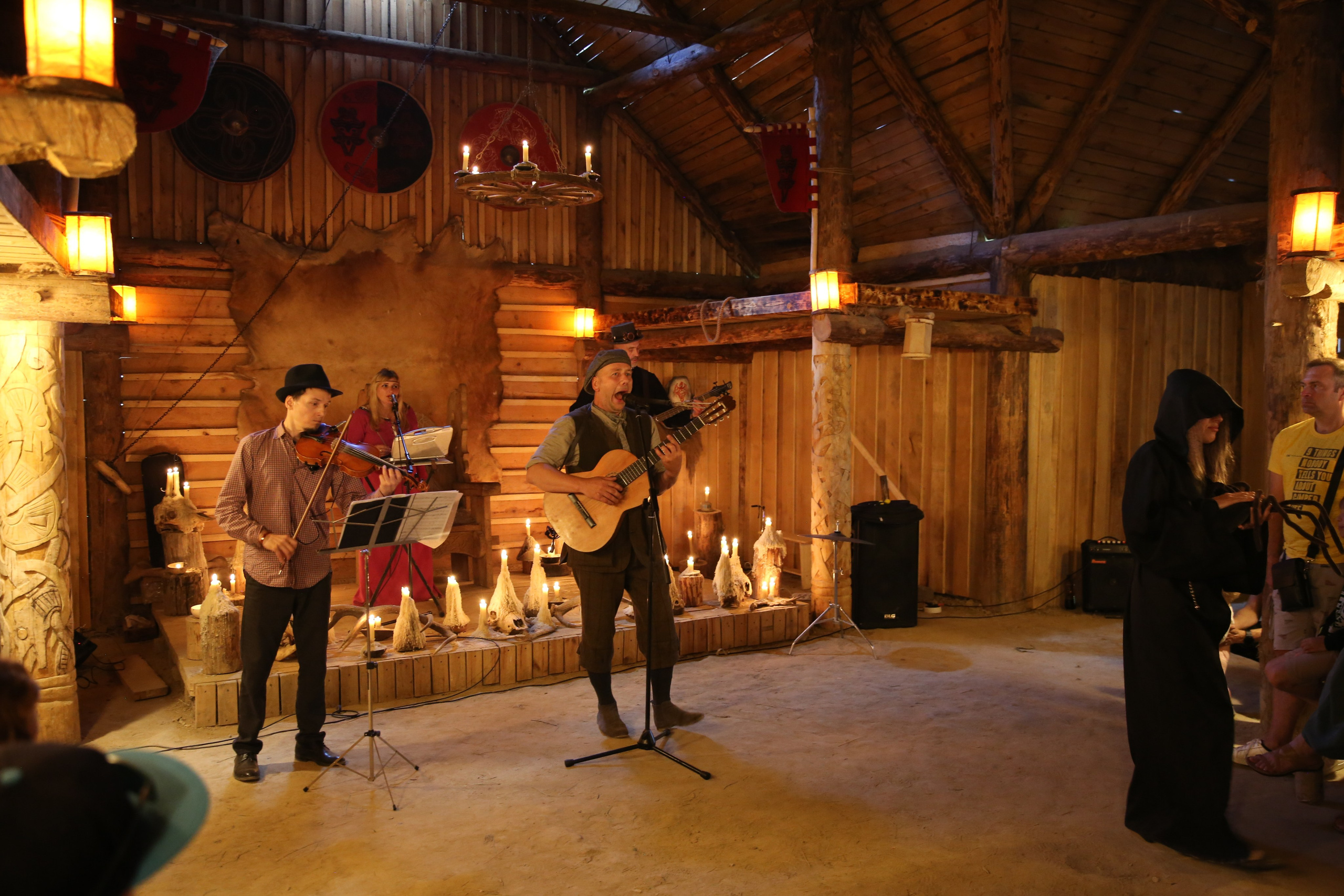 кауп - реконструкция раннесредневекового городища, основанная на археологии прусских и скандинавских фортов