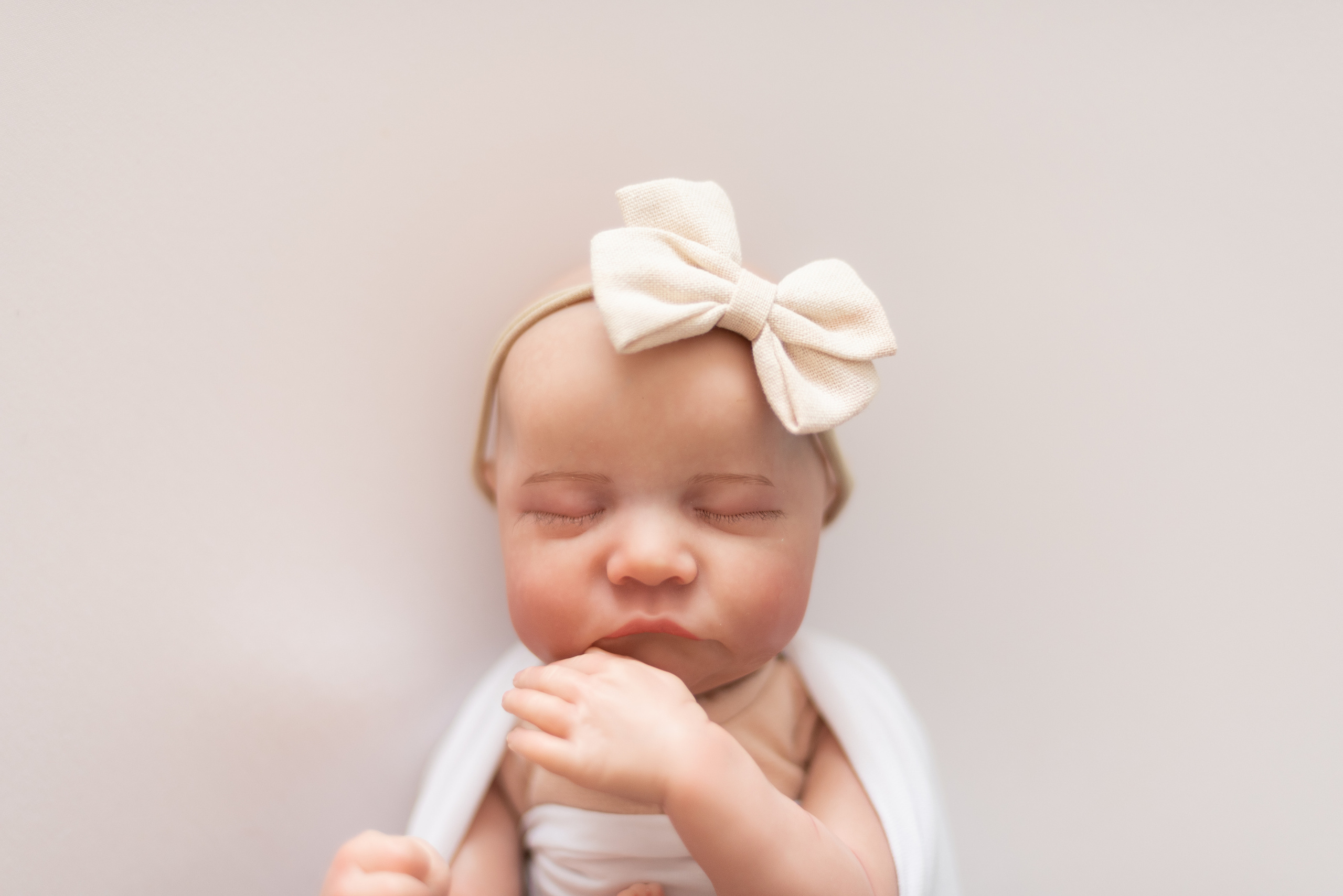 Повязка «молочный бант»✨