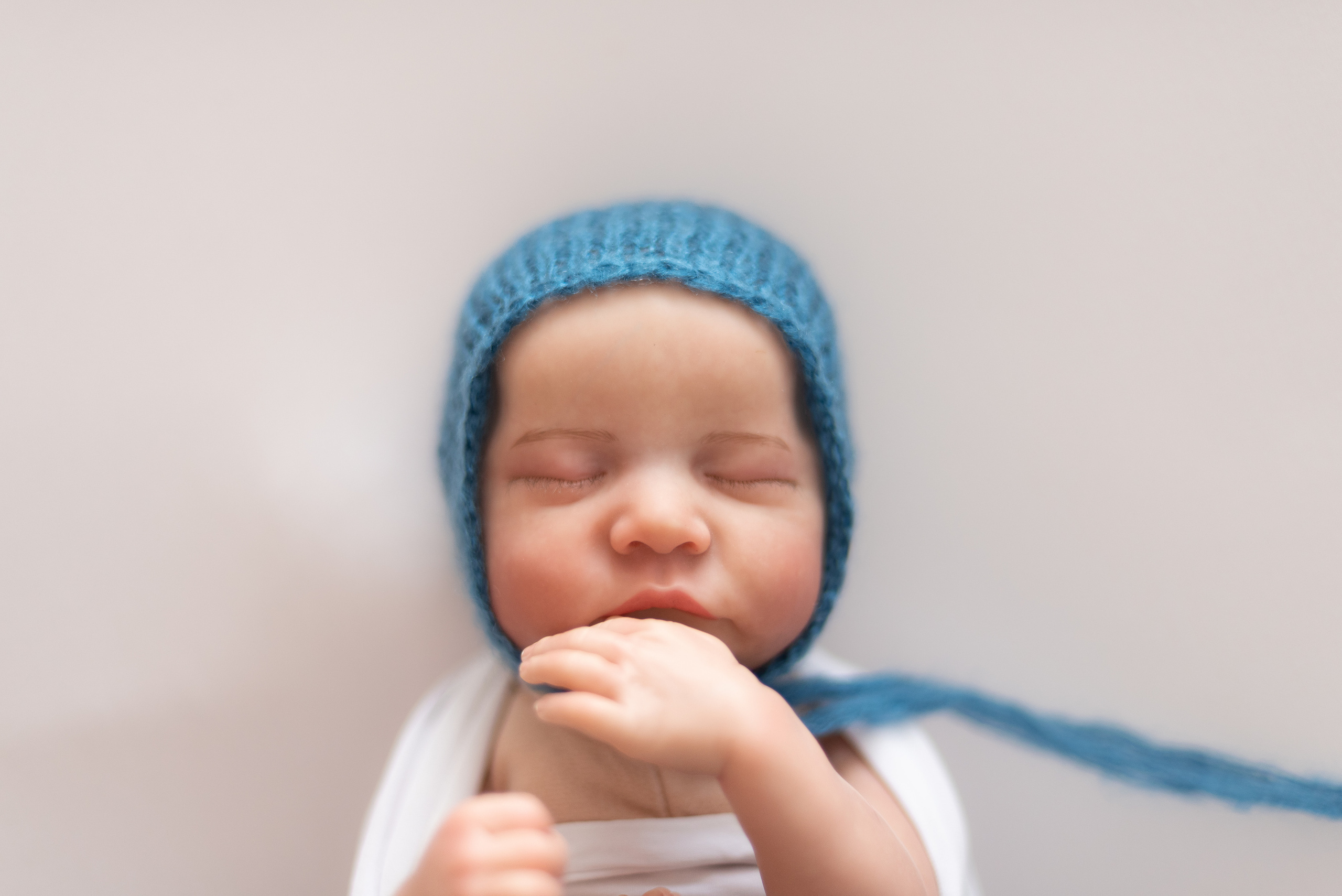 Чепчик «морская волна»✨