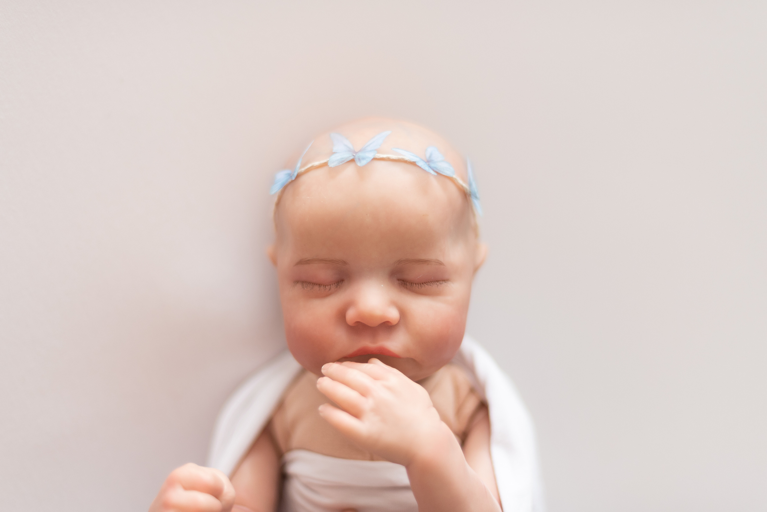 Повязка «голубые бабочки»✨