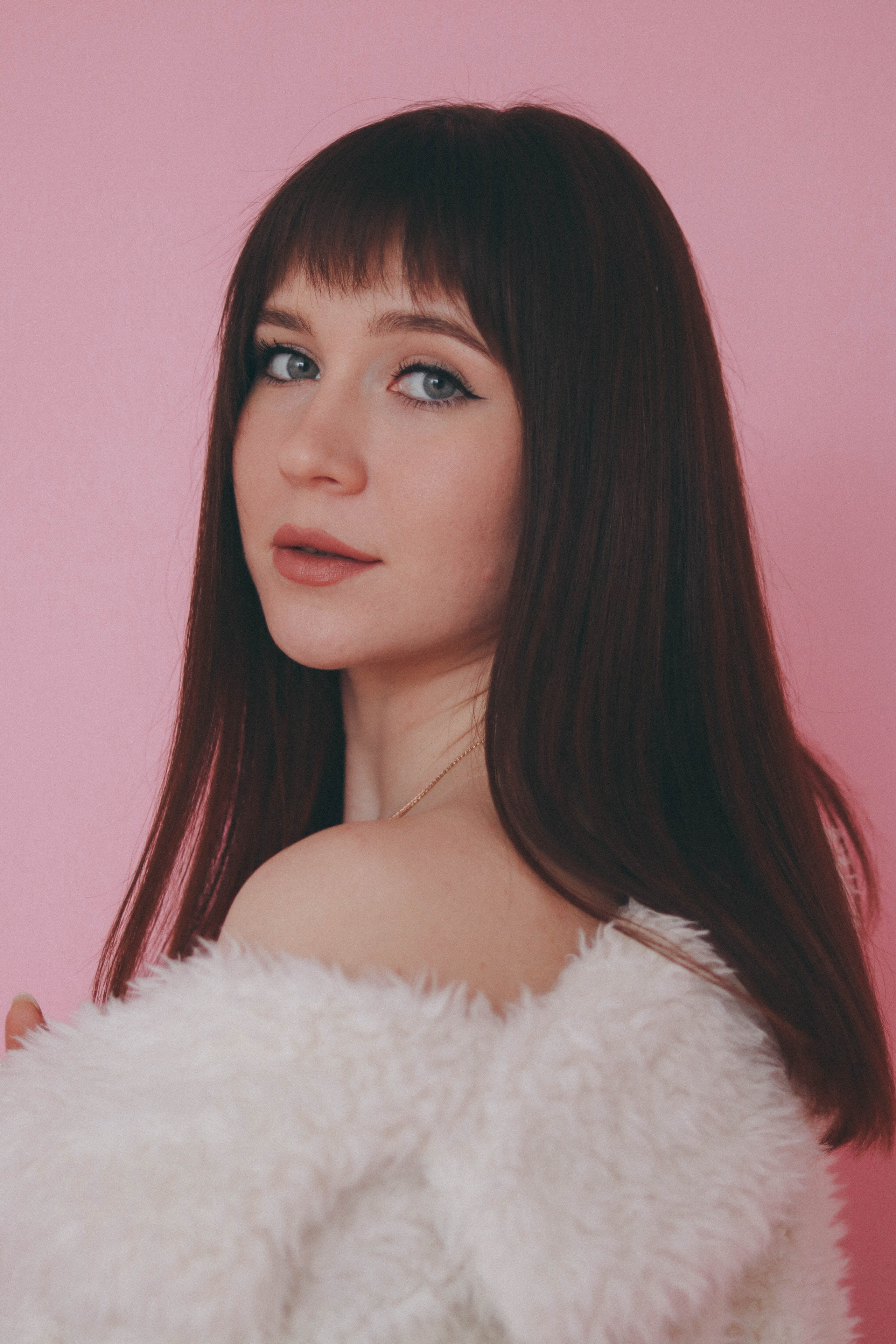 Фотосъёмка Вики в студии. Фотограф Самара Лена Мандарин