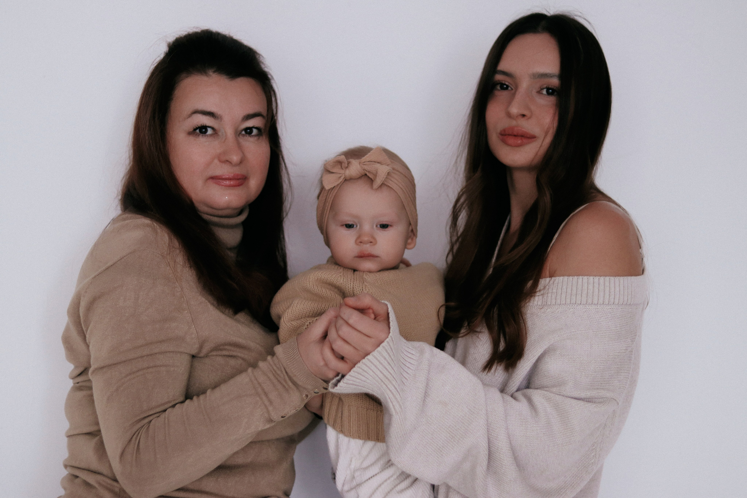 Семья Маши, Елены и Софии. Фотограф Самара Лена Мандарин