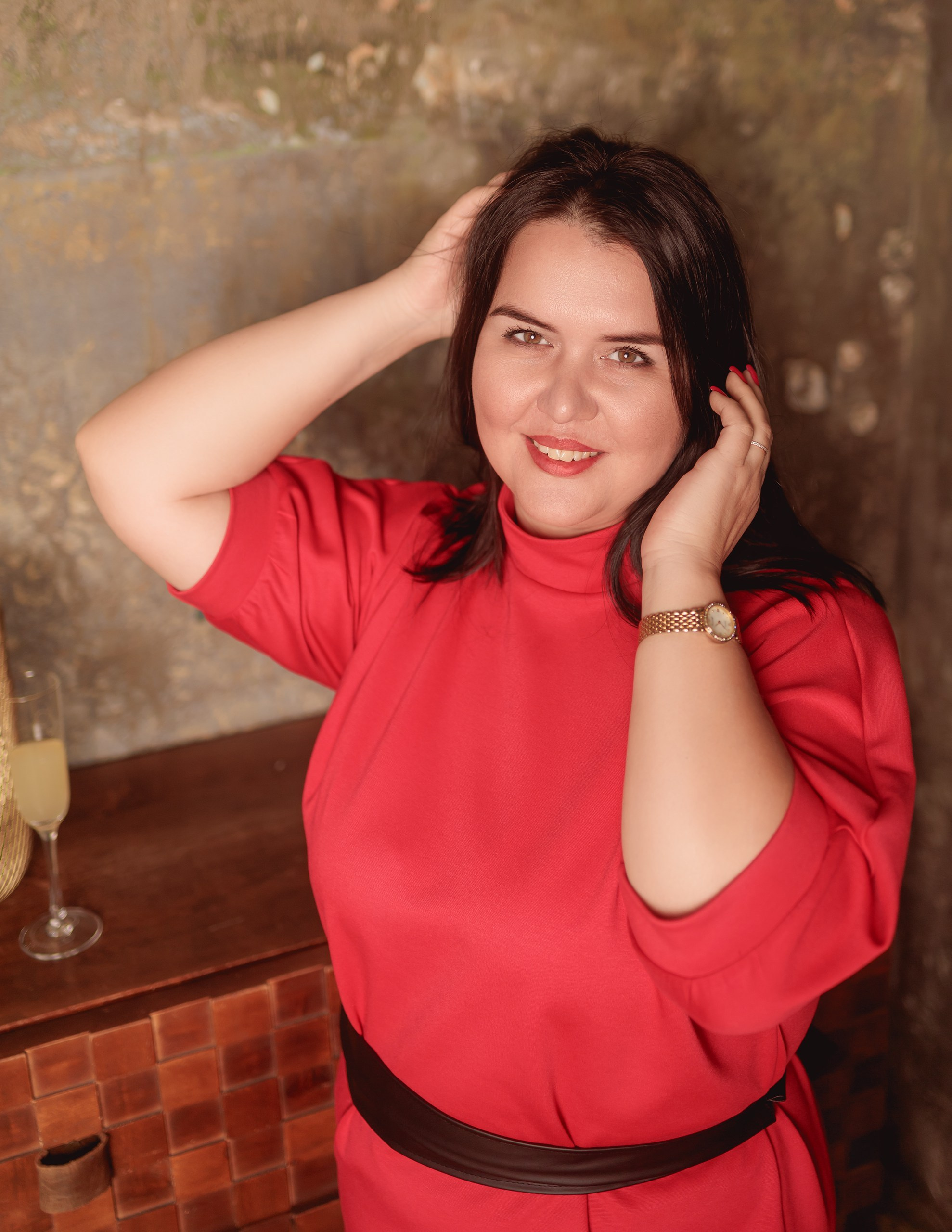 Новогодняя фотосессия с Динарой