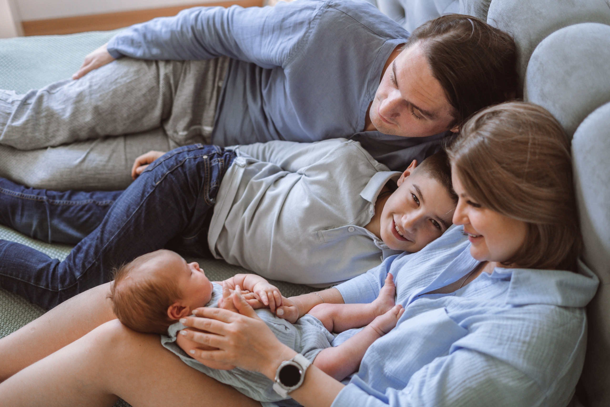 Демид и семья. Семейный фотограф Ольга Мишустина в Самаре