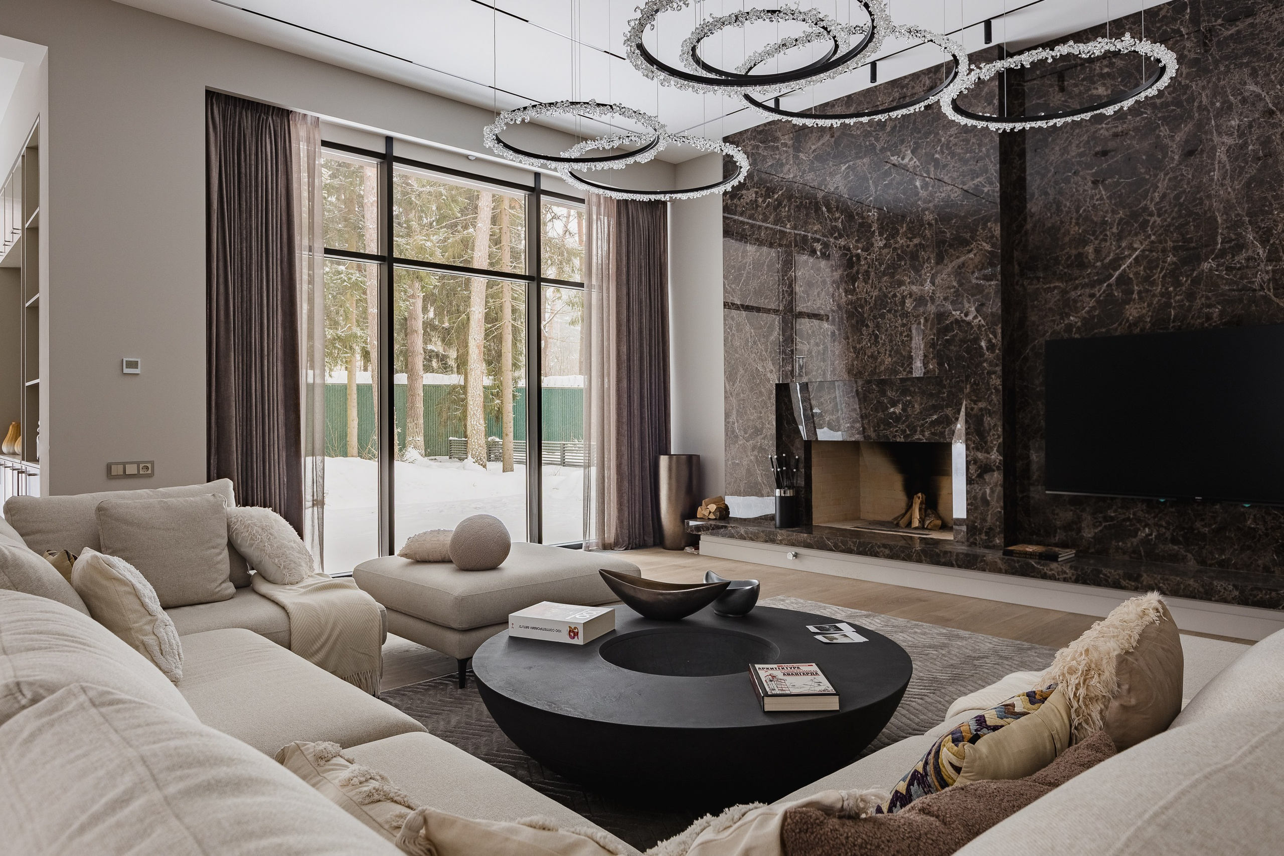 Дом в КП Маслово Парк. Интерьерный фотограф в Москве Роман Потапов