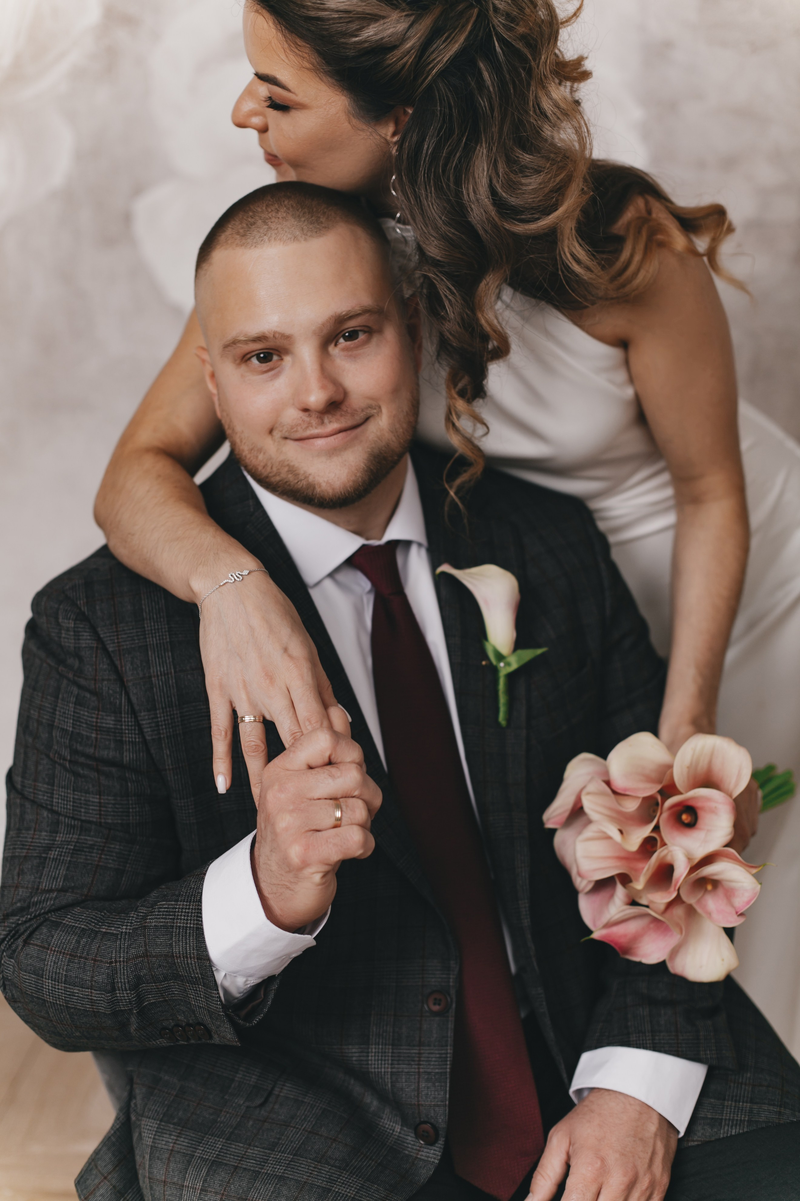 Анонс Артём и Аида, Савёловский отдел ЗАГС, прогулка ул. Бутырская, свадебная фотосъёмка «Кросс Студио», зал «Вега». Фотограф и свадебный фотограф в Москве