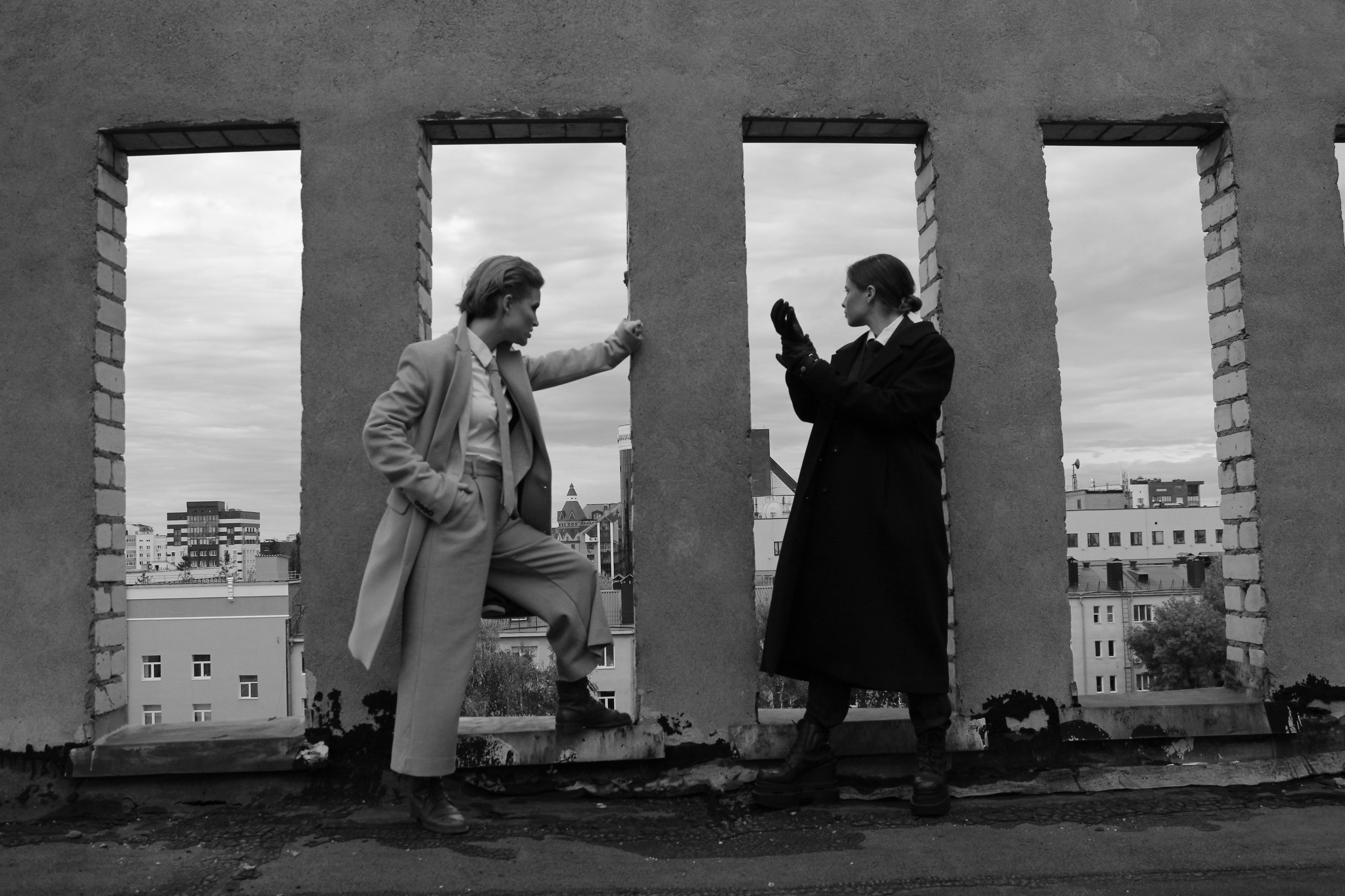 Прогулочная фотосессия в гангстерском стиле. Свадебный и репортажный фотограф в Уфе| Осетрова Ольга