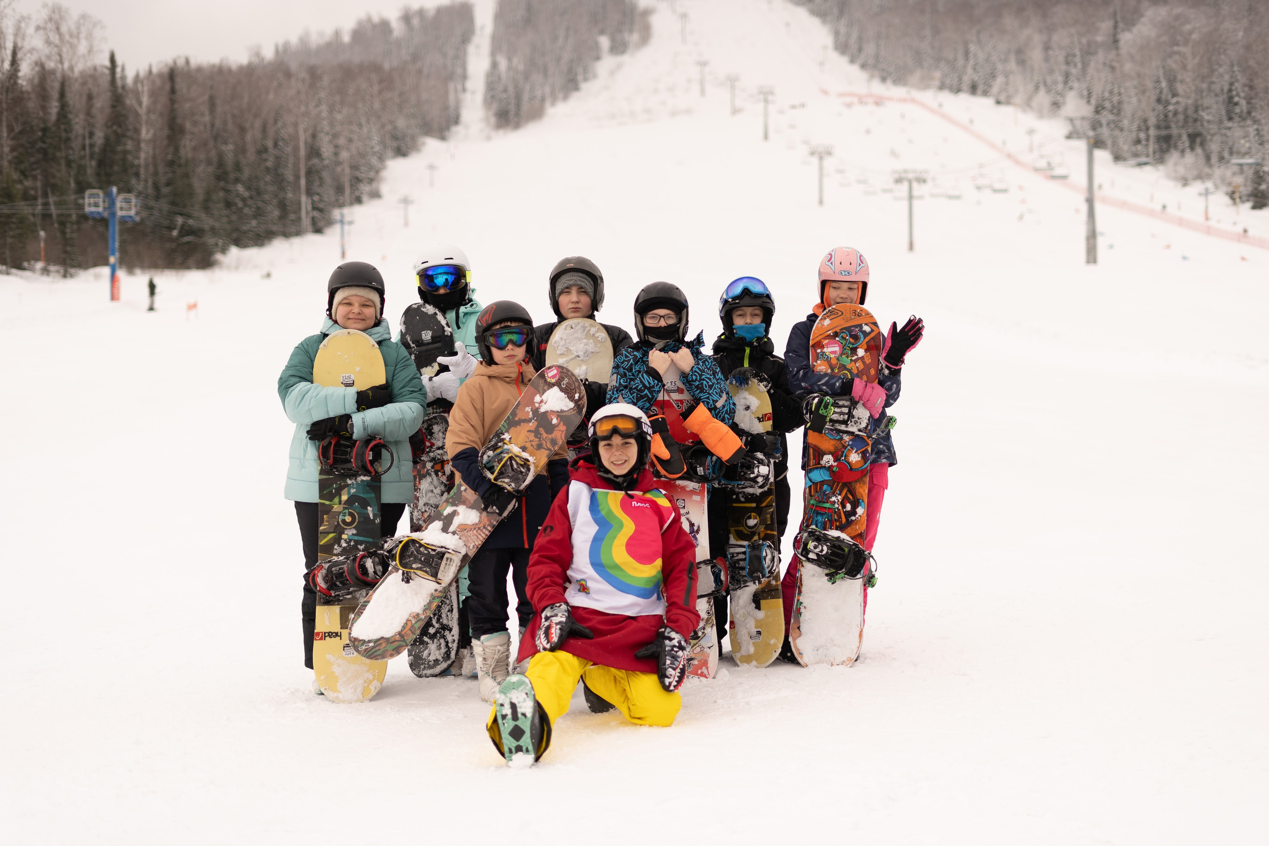 Репортаж Детский Лагерь. Анастасия Паршукова — фотограф Шерегеш Новосибирск