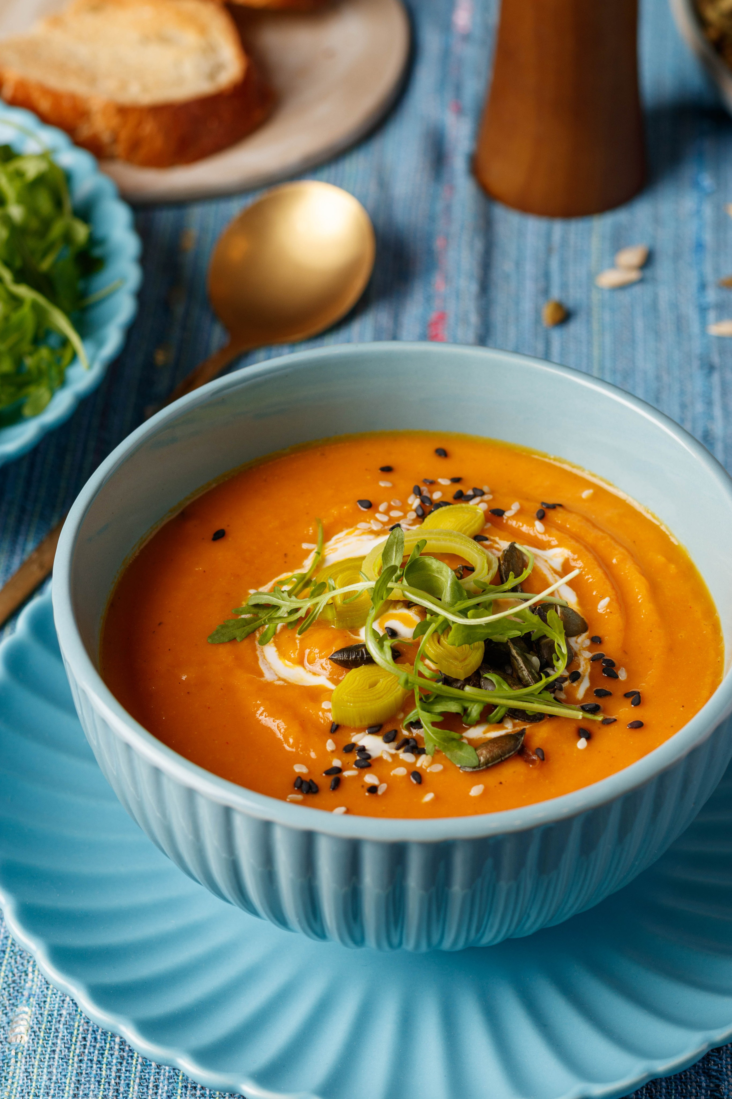 Морковный суп-пюре. Ольга Кирсанова фуд-фотограф, фуд-стилист, Москва