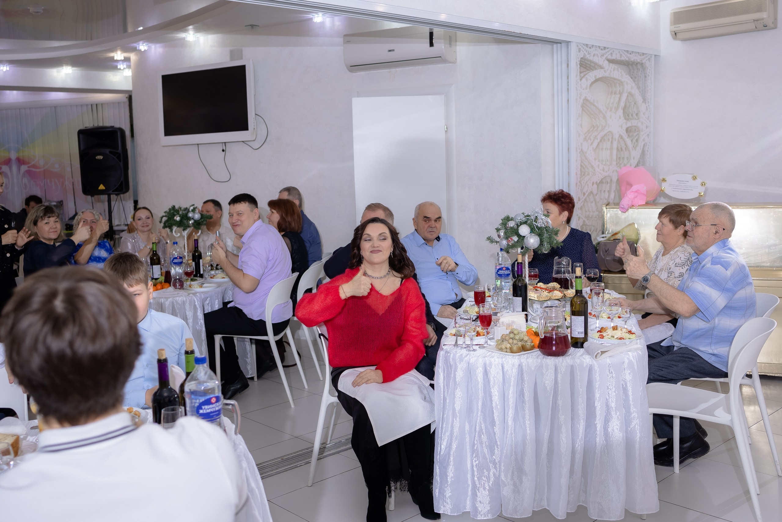 Юбилей в кафе " Жемчужина " Ижевск