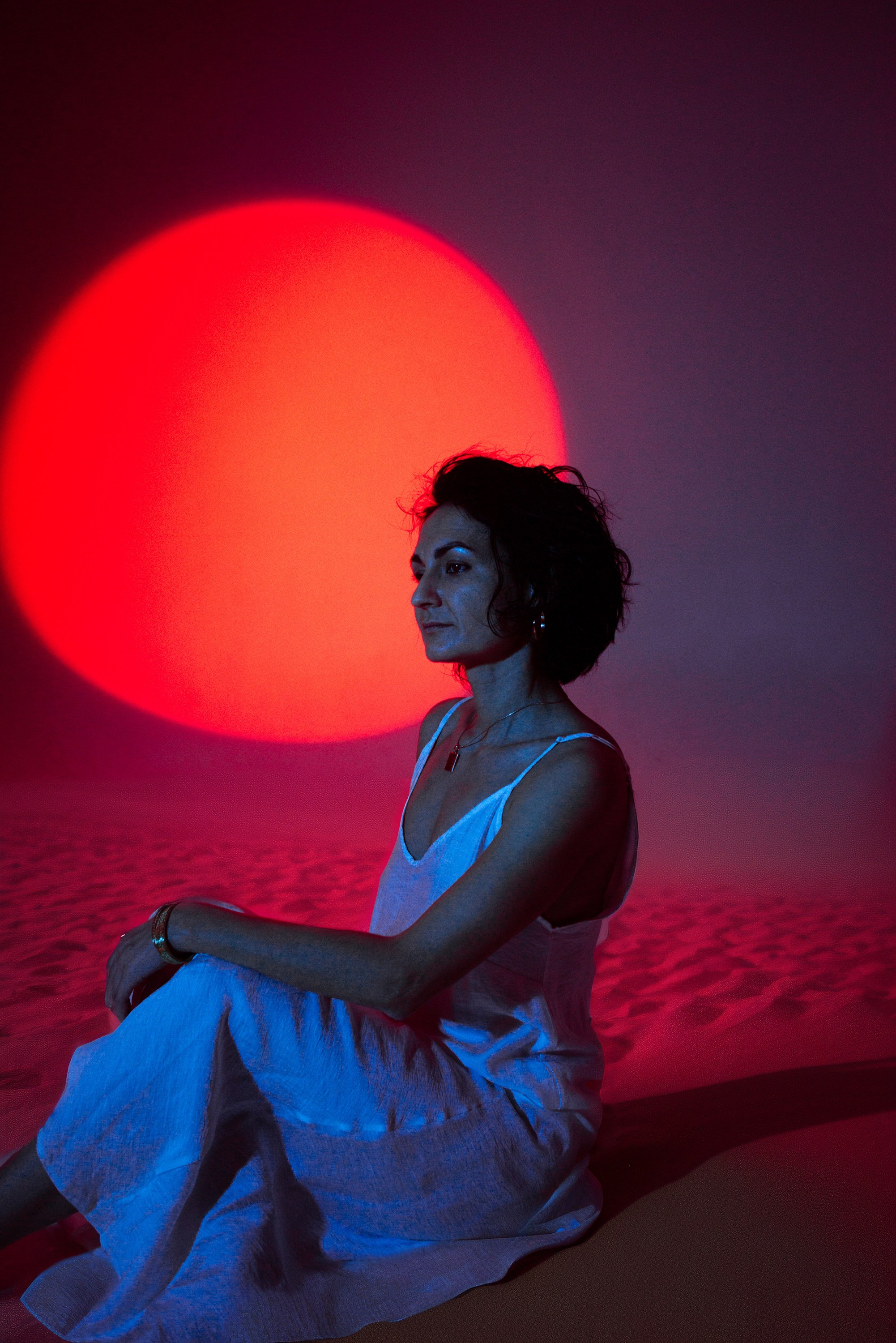 Фотосессия с цветным светом в Йошкар-Оле