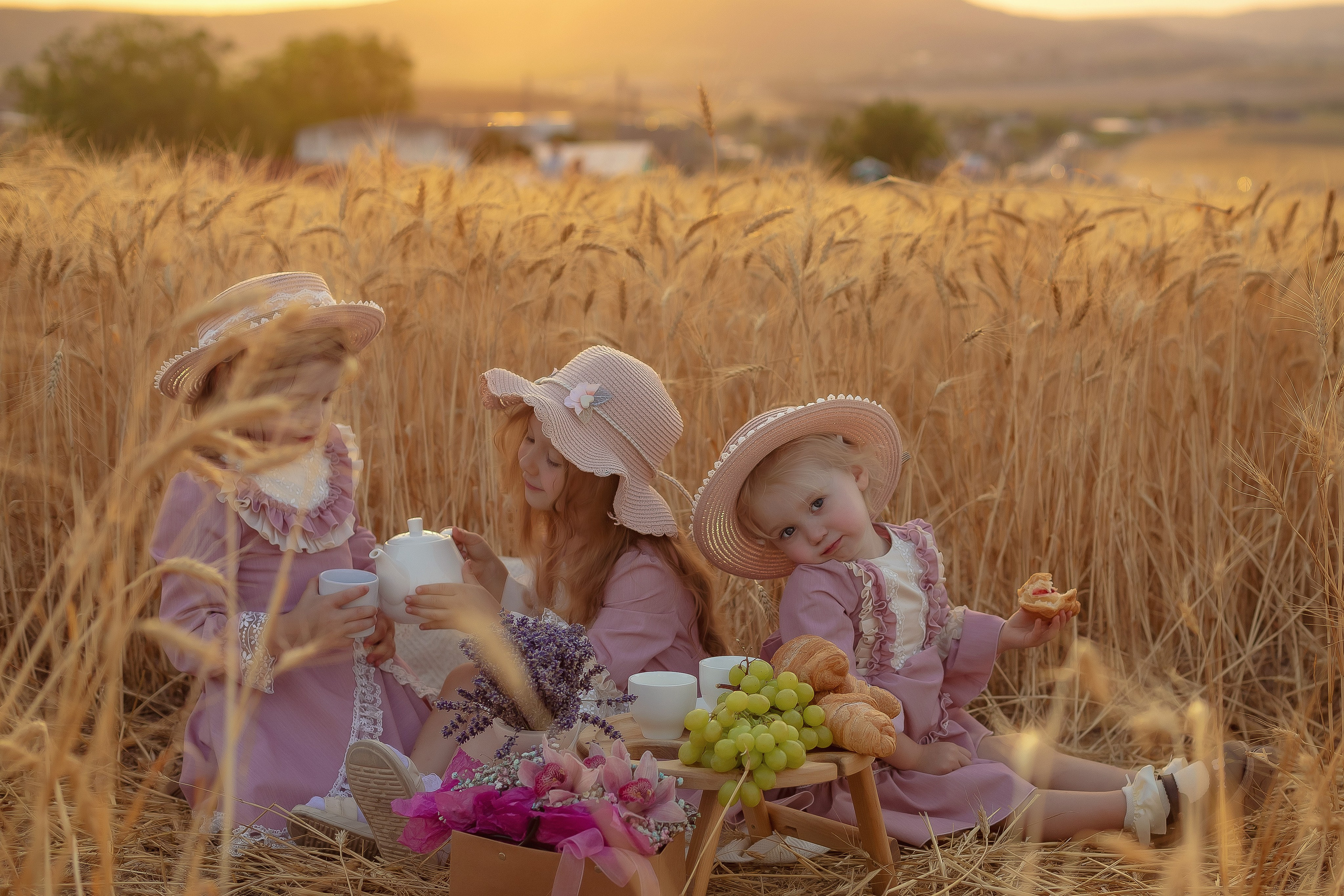 В пшеничке. Семейный и детский фотограф в Крыму Екатерина Швец