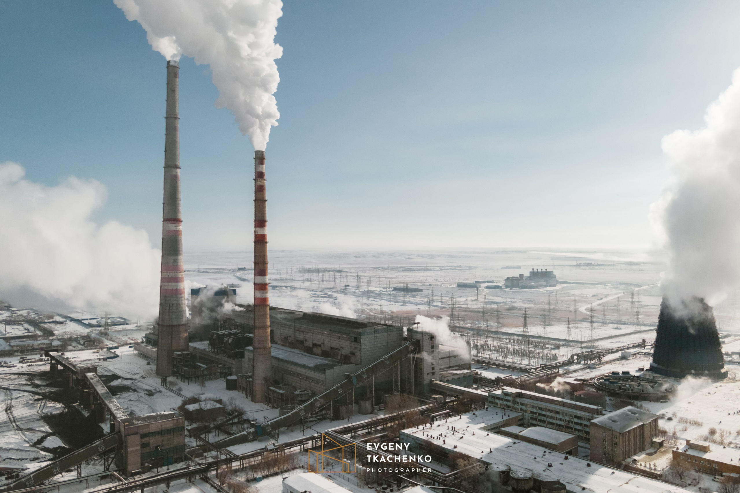 Карагандинская ТЭЦ-3. Архитектурный и интерьерный фотограф в Казахстане