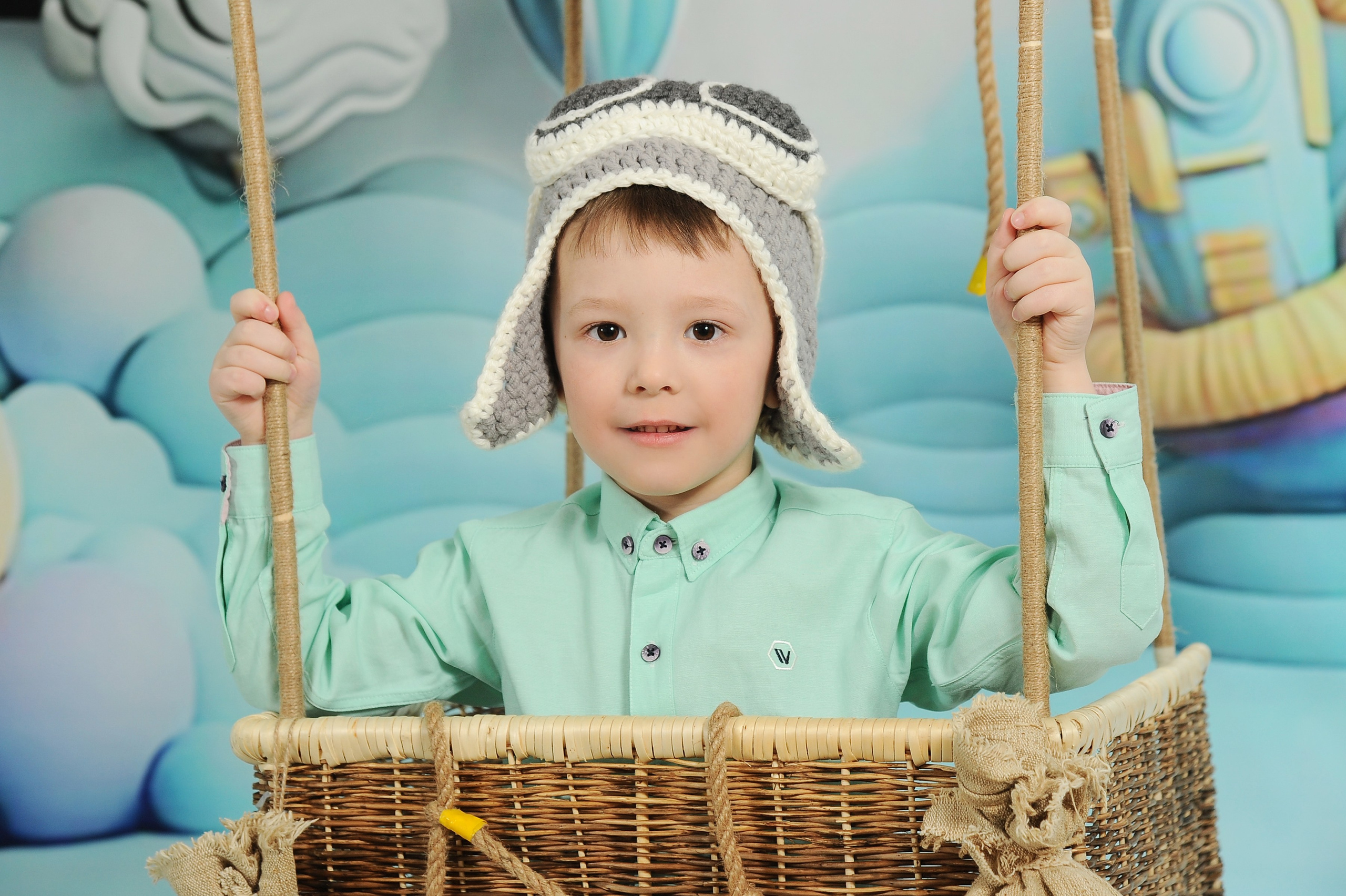 Аэро 25. Новогодний лес