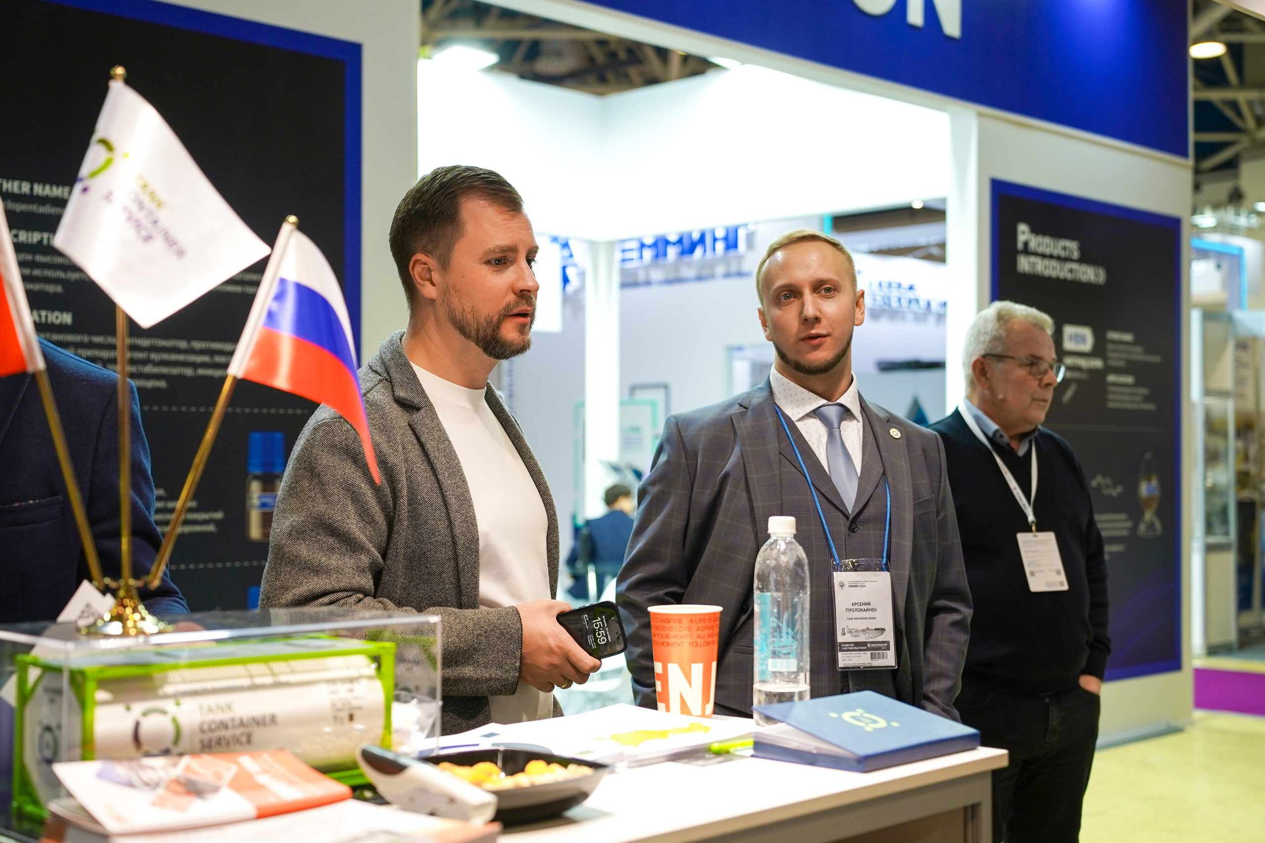 TANK CONTAINER SERVICE на выставке ХИМИЯ-2024. Фотограф b2b на выставки, конференции, форумы в Москве