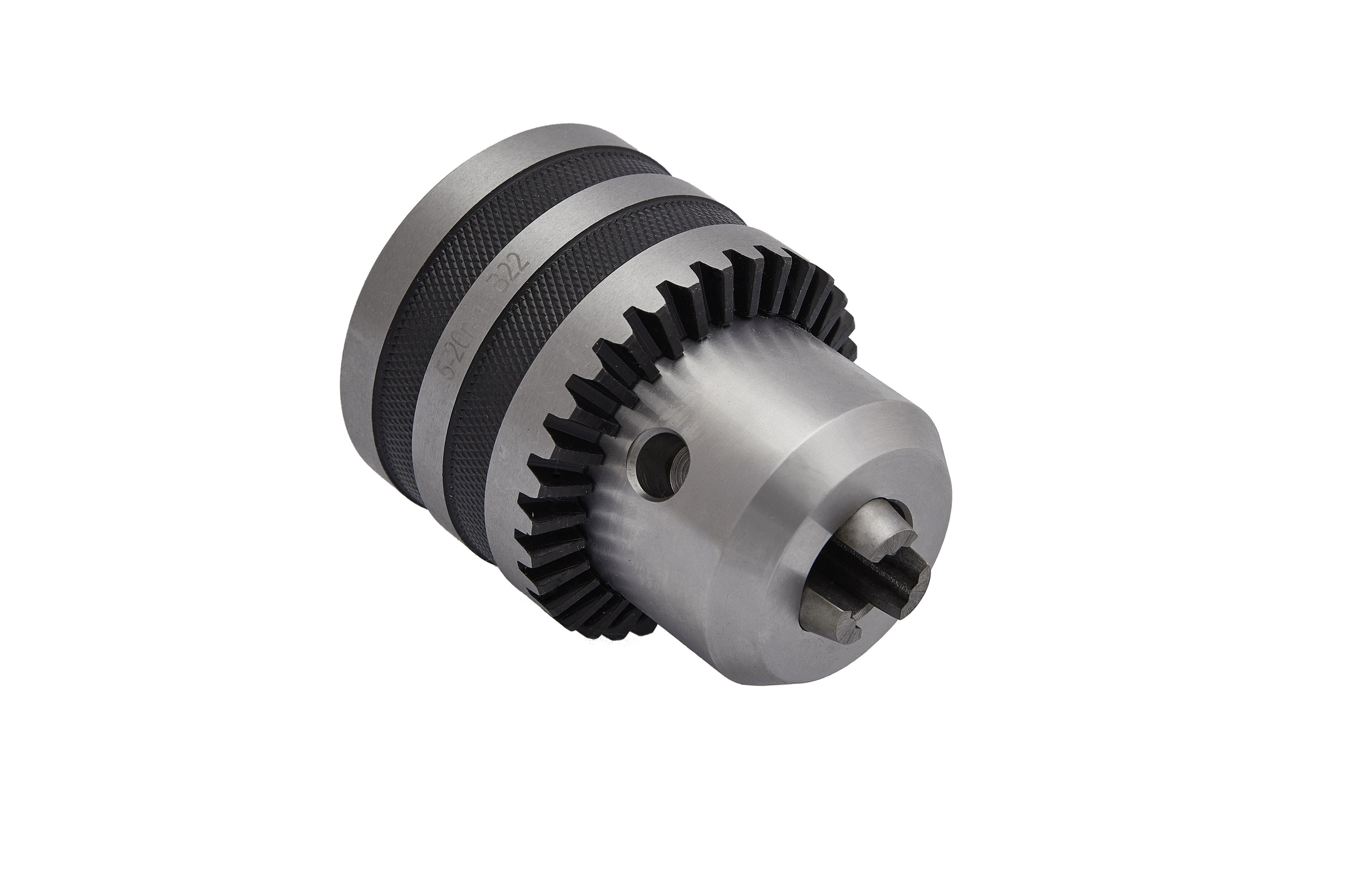 Съёмка инструмента, патрон для дрели и перфоратора, вид в аксонометрии