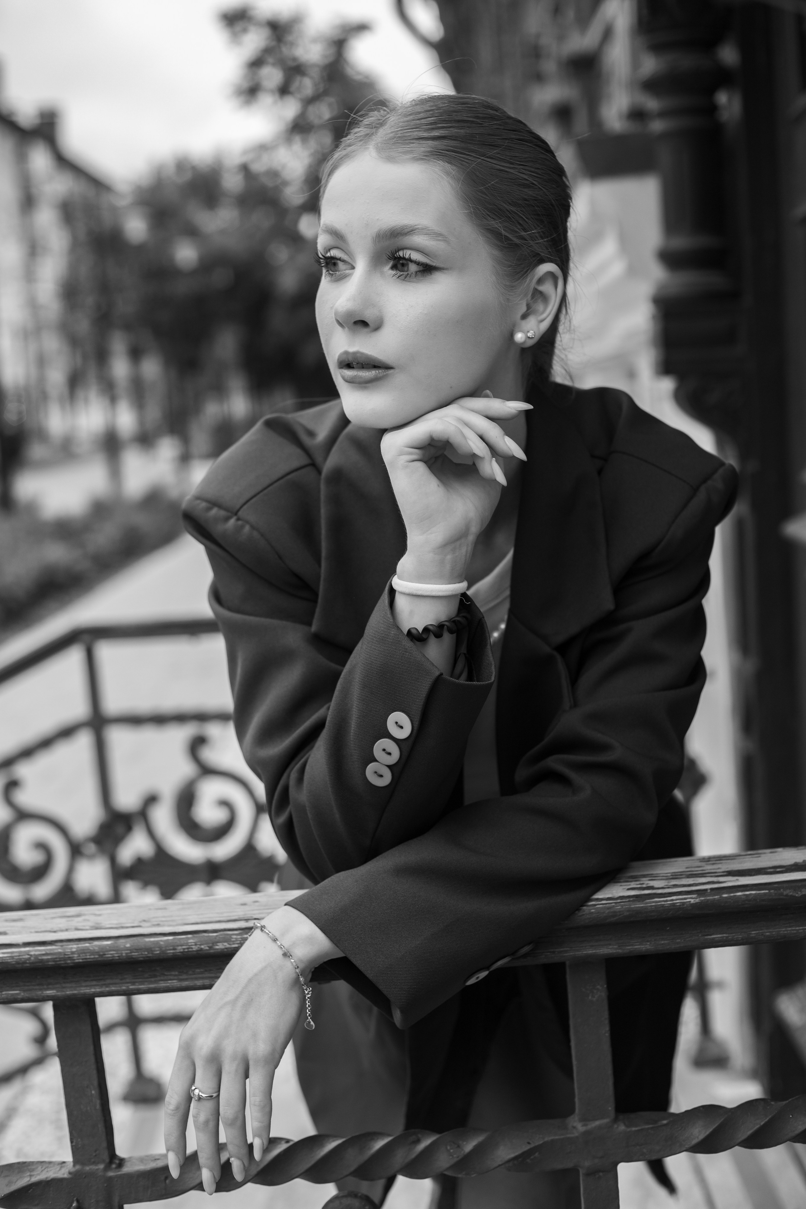 Ч/Б портрет. Фотограф Тюмень Александр Долгих