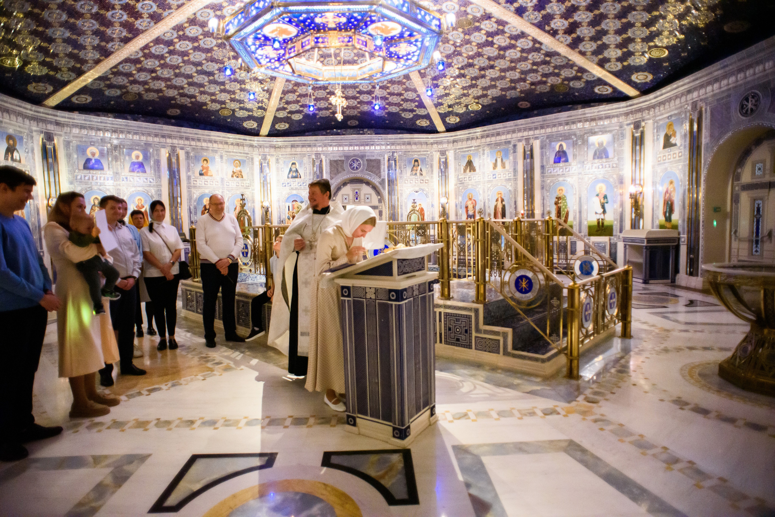 Крещение Михаила. Фотограф Юлия Попова